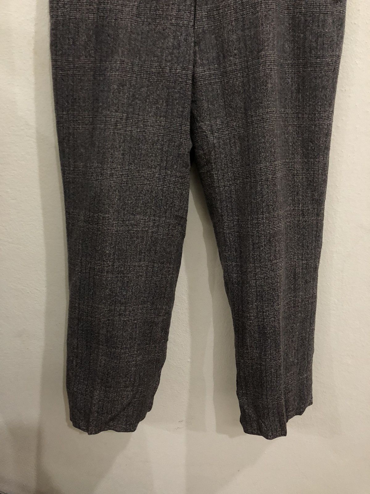 Burberry Vintage Burberry’s Plaid Tartan Wool Casual Pant Size US 34 / EU 50 - 4 Thumbnail