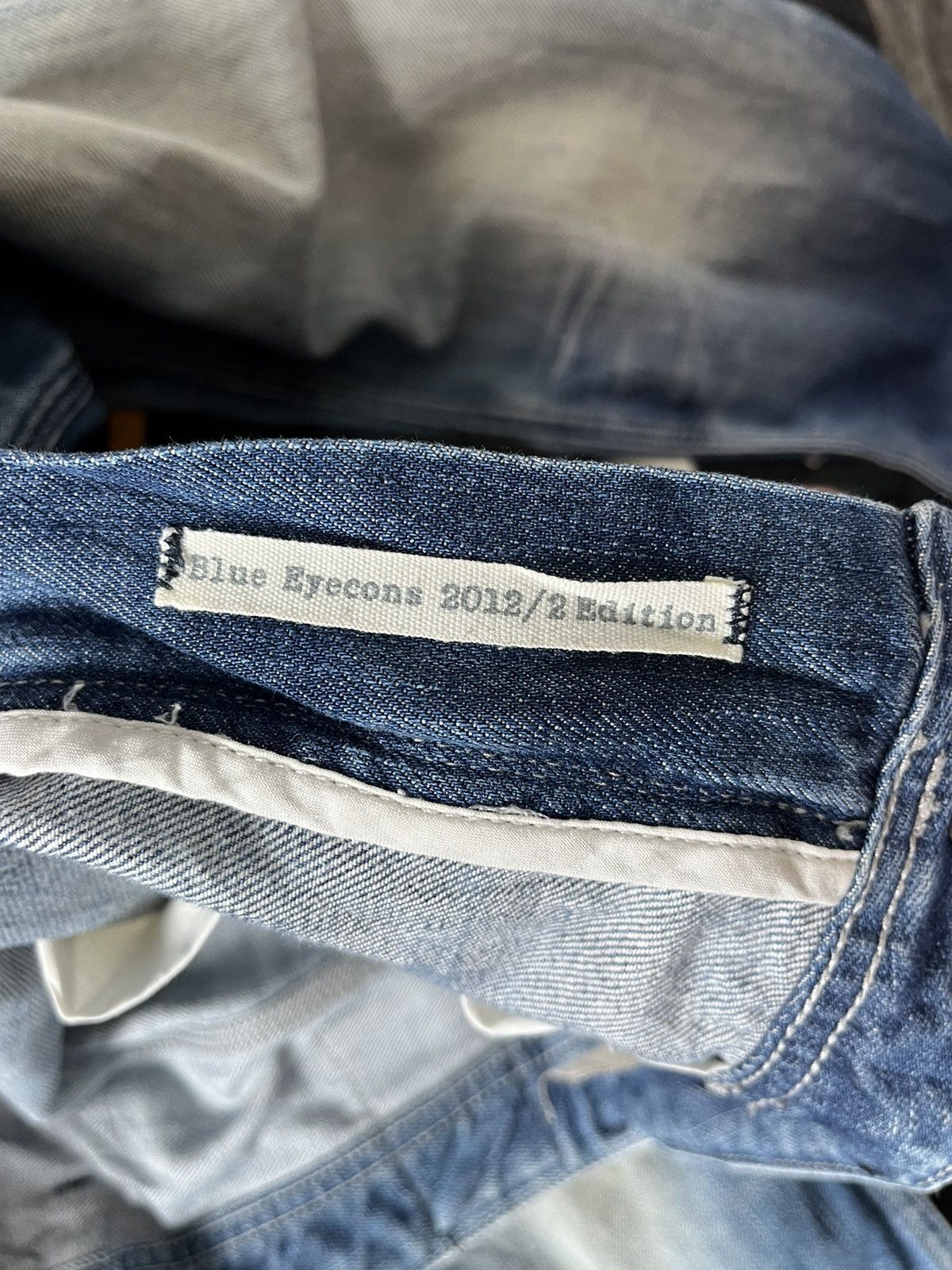 Beauty Beast 🔥NEED GONE🔥 Diesel Blue Eyecons 2010/2 Edition Jeans Size US 31 - 15 Thumbnail