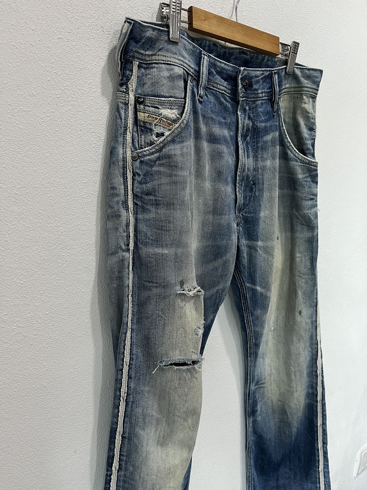 Beauty Beast 🔥NEED GONE🔥 Diesel Blue Eyecons 2010/2 Edition Jeans Size US 31 - 4 Thumbnail