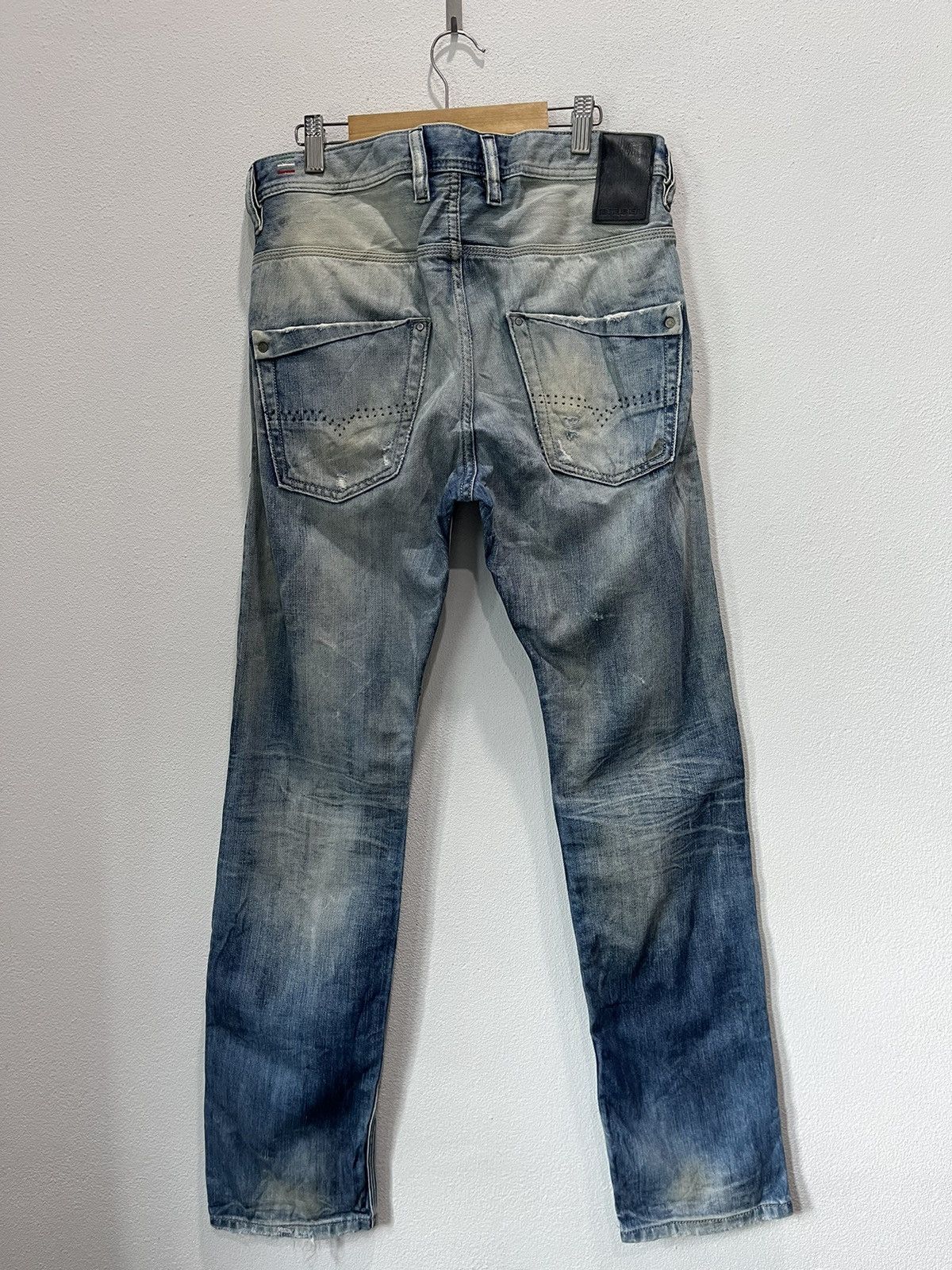 Beauty Beast 🔥NEED GONE🔥 Diesel Blue Eyecons 2010/2 Edition Jeans Size US 31 - 7 Thumbnail