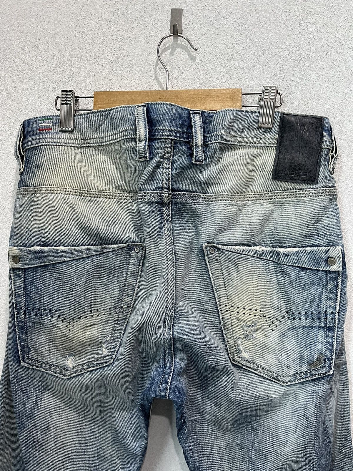 Beauty Beast 🔥NEED GONE🔥 Diesel Blue Eyecons 2010/2 Edition Jeans Size US 31 - 8 Thumbnail