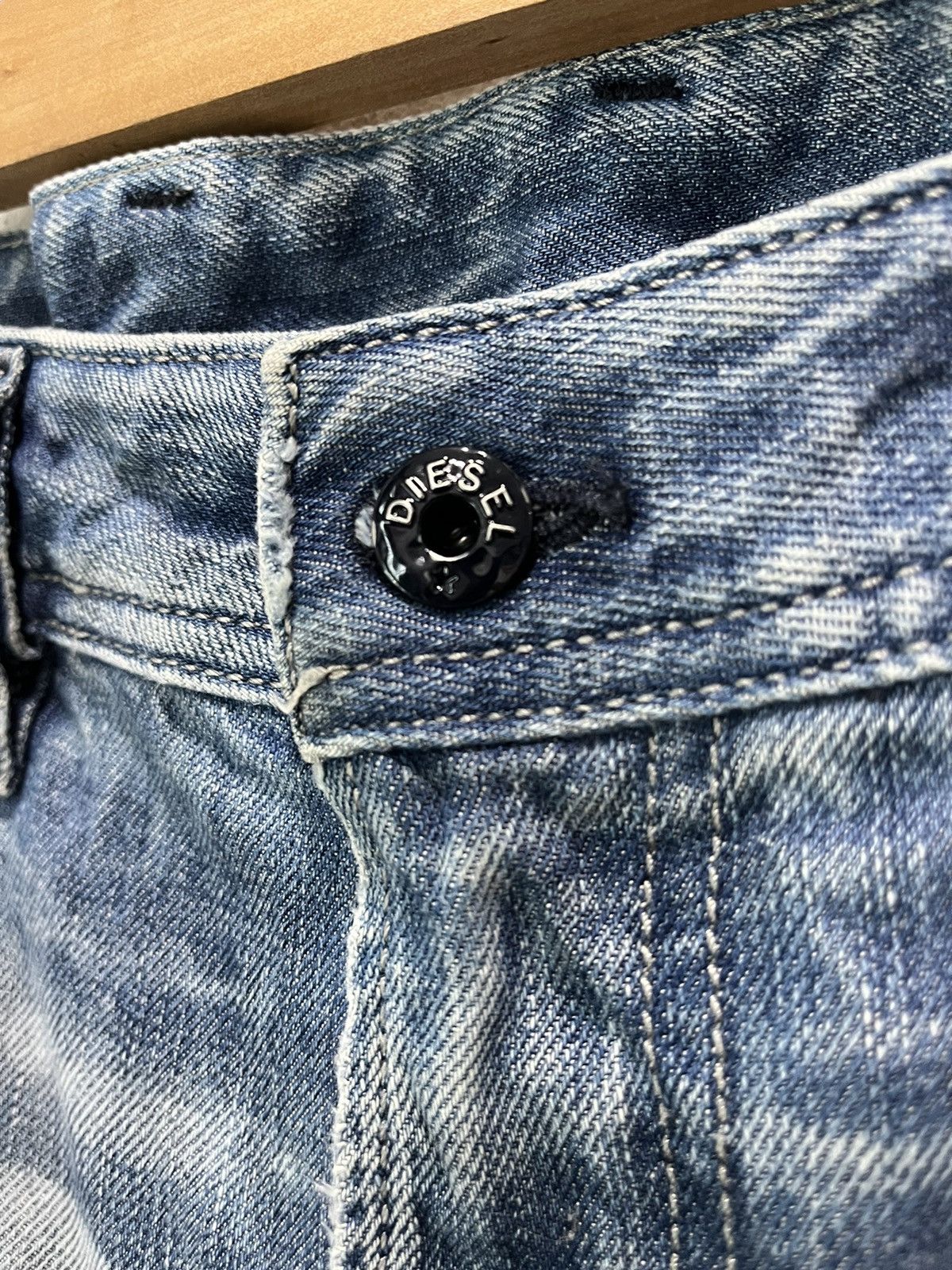 Beauty Beast 🔥NEED GONE🔥 Diesel Blue Eyecons 2010/2 Edition Jeans Size US 31 - 6 Thumbnail
