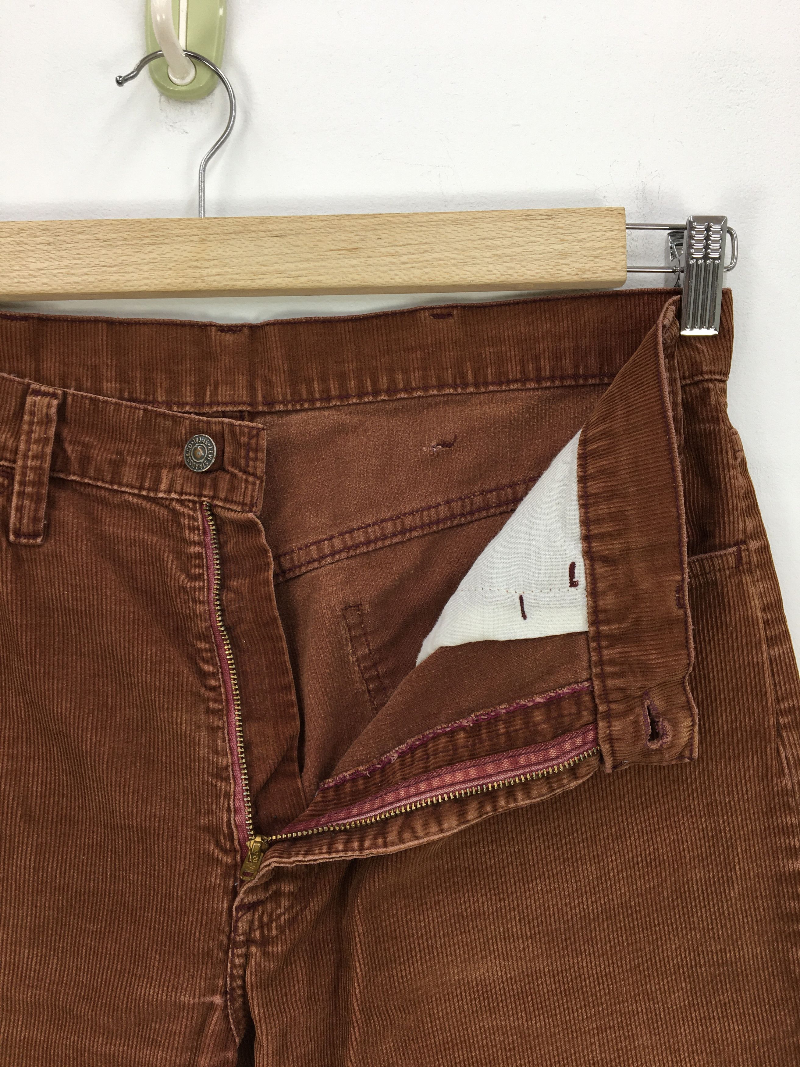 Levi's Vintage 70s Levi's Jeans Levis Corduroy Distressed Denim Size US 32 / EU 48 - 11 Thumbnail