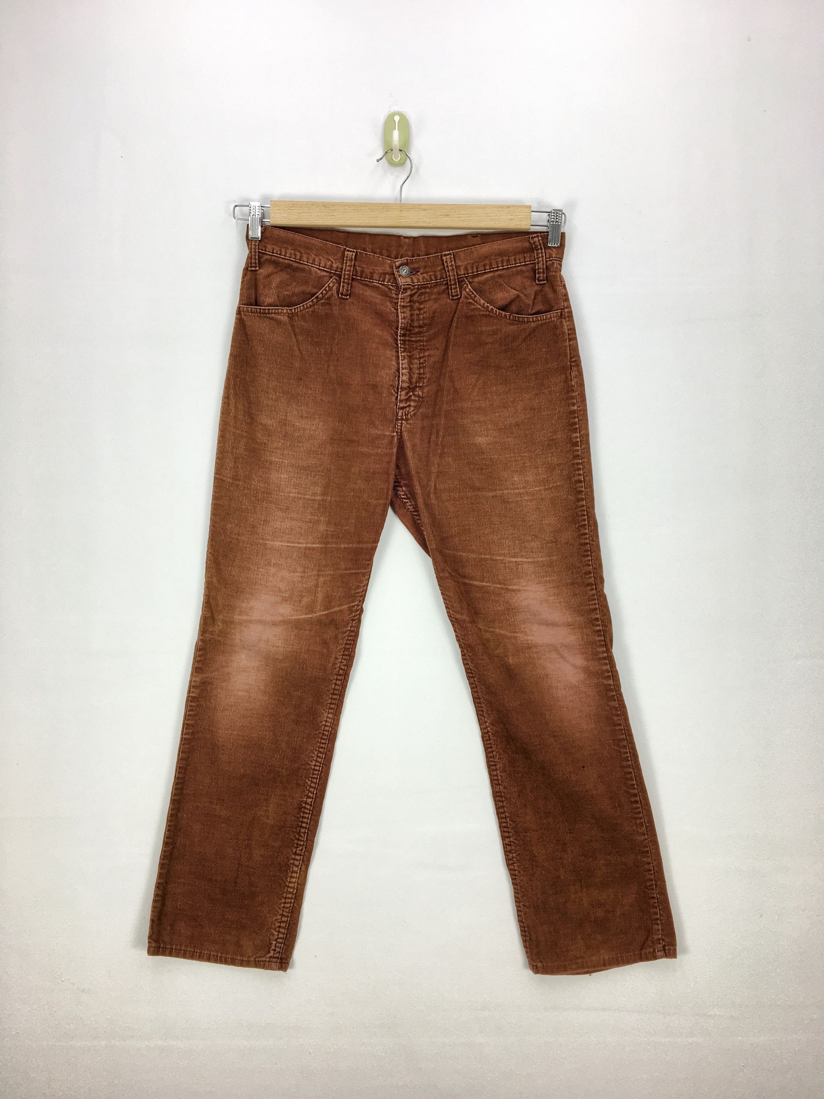 Levi's Vintage 70s Levi's Jeans Levis Corduroy Distressed Denim Size US 32 / EU 48 - 1 Thumbnail