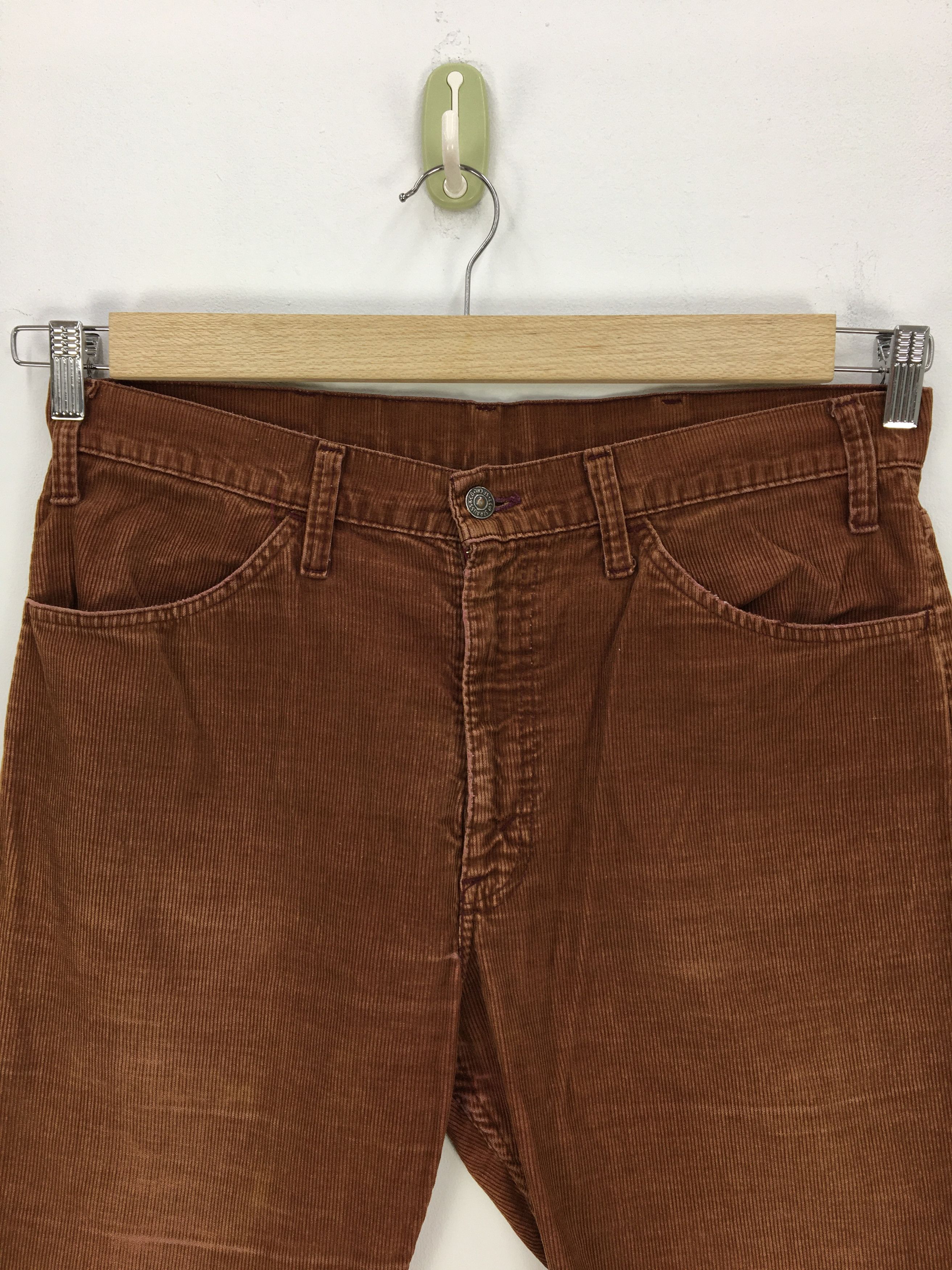 Levi's Vintage 70s Levi's Jeans Levis Corduroy Distressed Denim Size US 32 / EU 48 - 4 Thumbnail