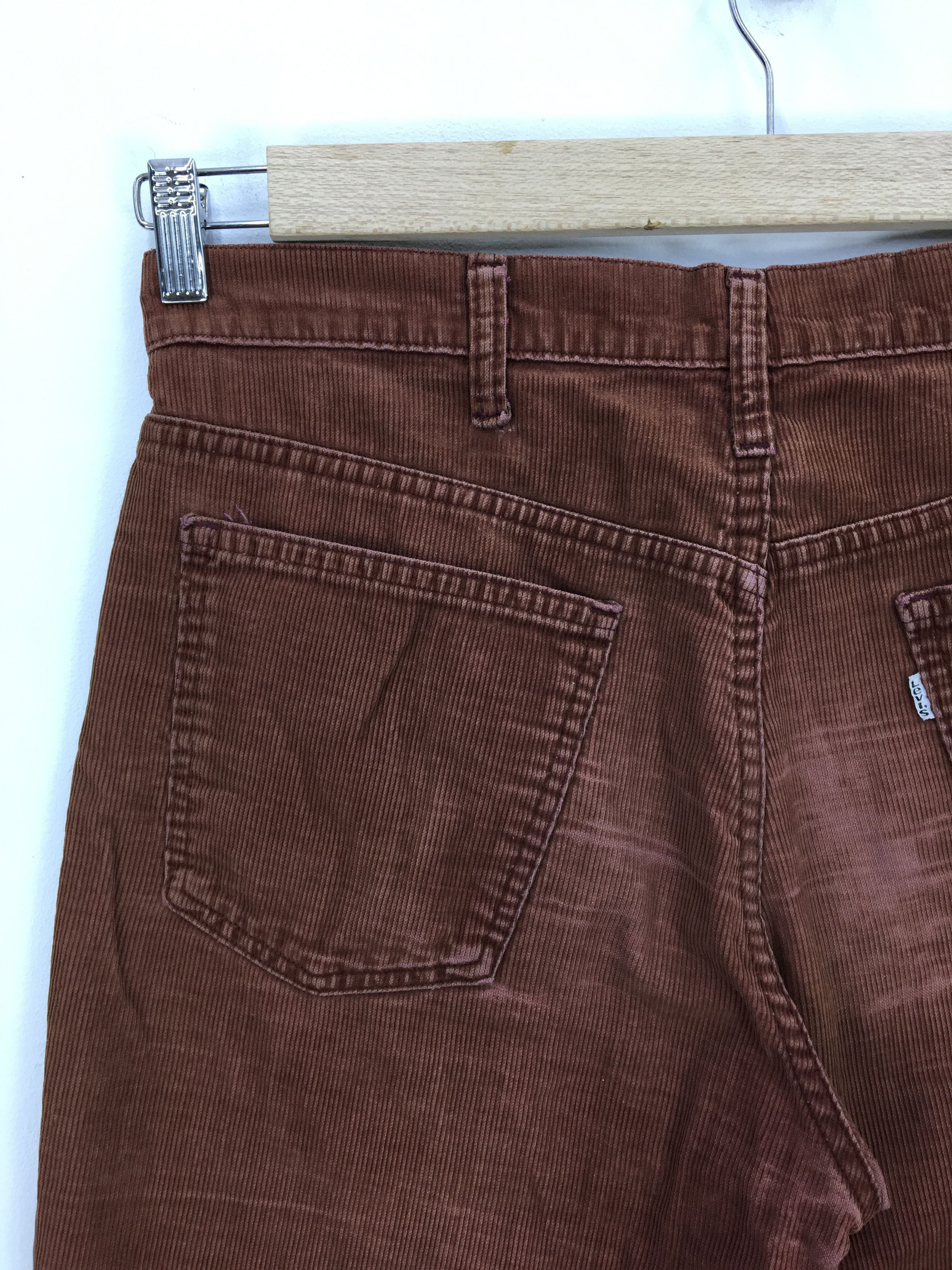 Levi's Vintage 70s Levi's Jeans Levis Corduroy Distressed Denim Size US 32 / EU 48 - 8 Thumbnail