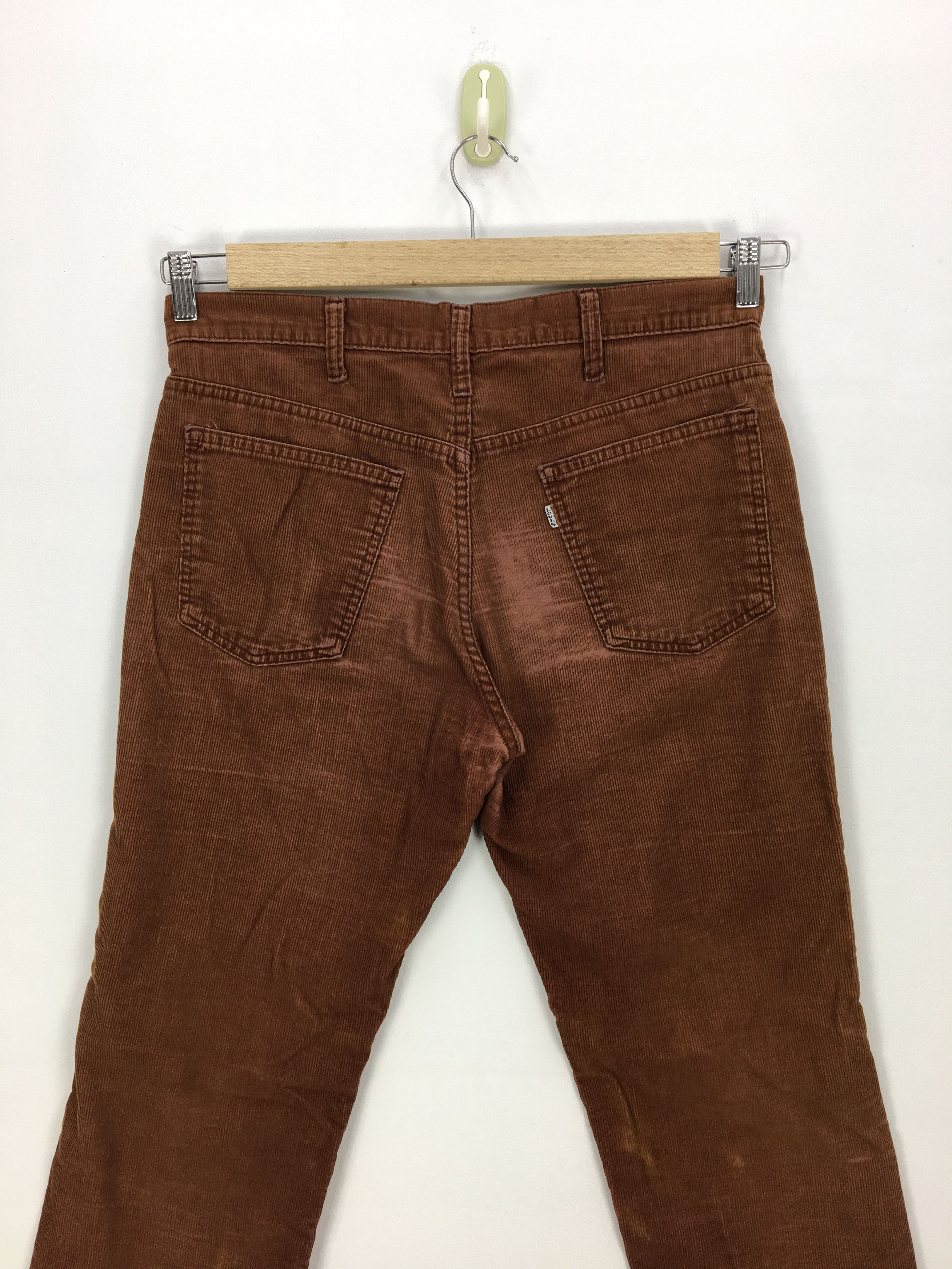Levi's Vintage 70s Levi's Jeans Levis Corduroy Distressed Denim Size US 32 / EU 48 - 5 Thumbnail