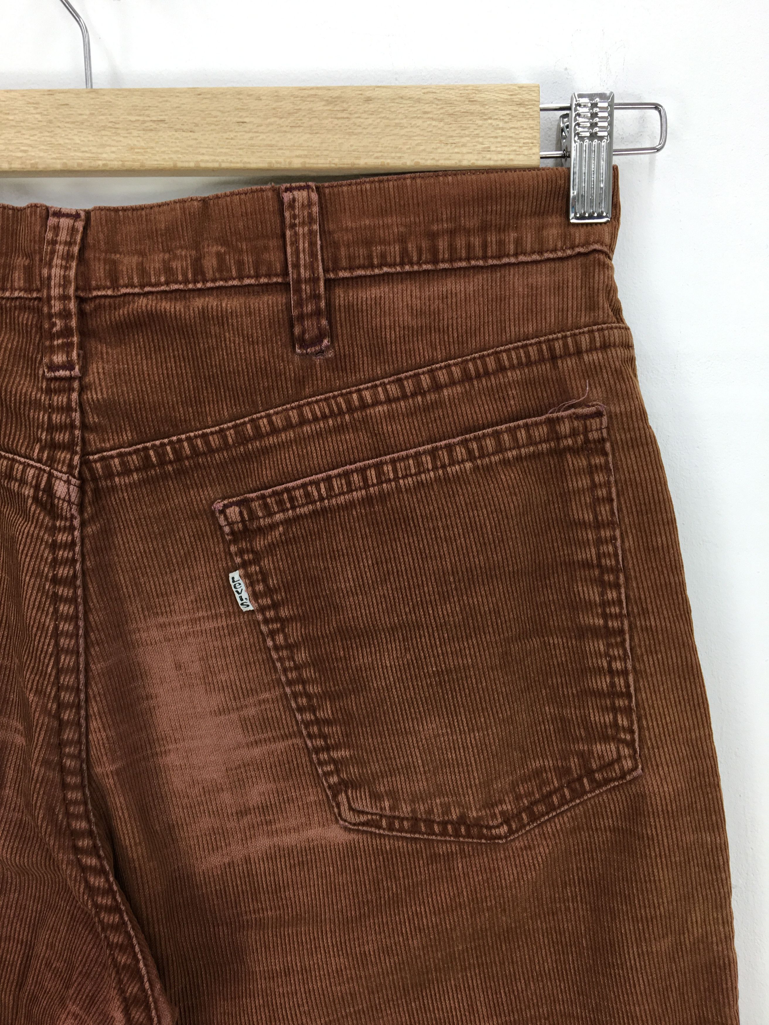 Levi's Vintage 70s Levi's Jeans Levis Corduroy Distressed Denim Size US 32 / EU 48 - 7 Thumbnail