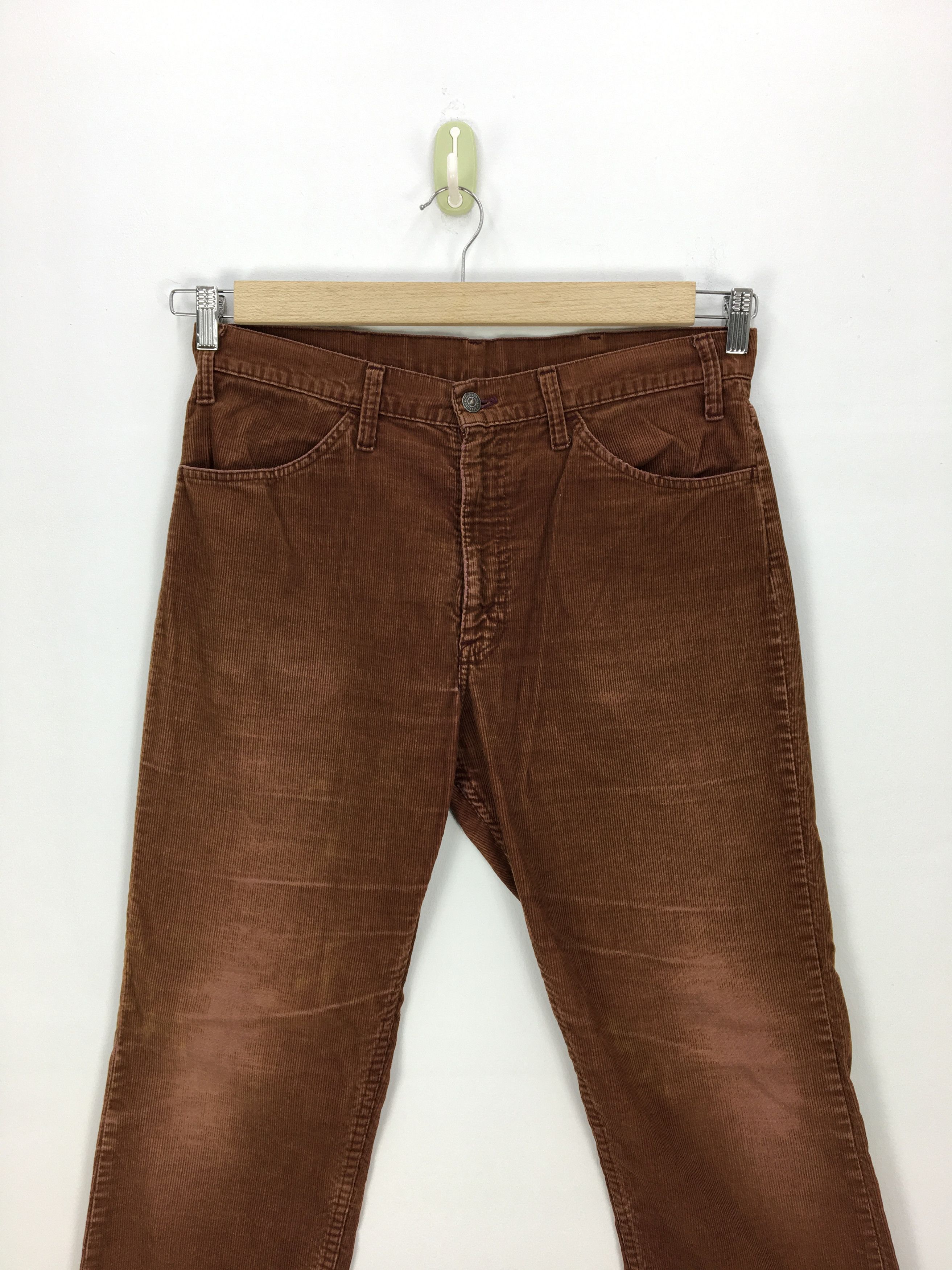 Levi's Vintage 70s Levi's Jeans Levis Corduroy Distressed Denim Size US 32 / EU 48 - 3 Thumbnail