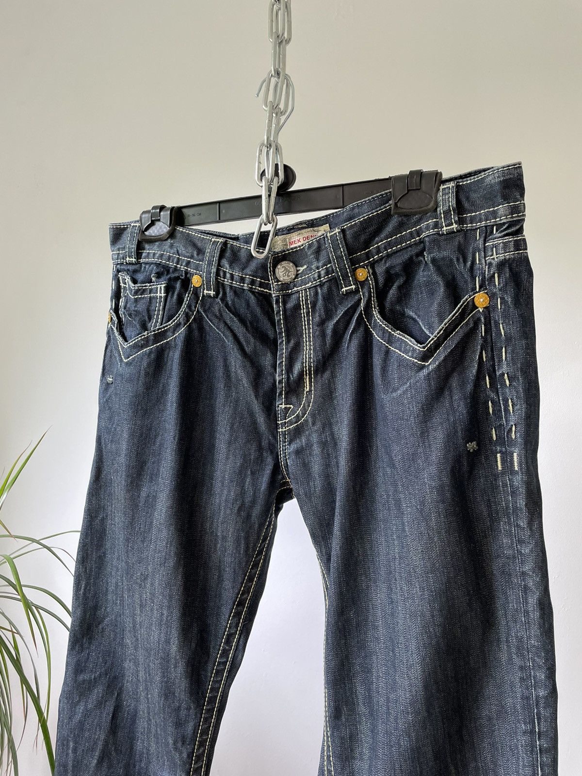 MEK Vintage Mek Denim denim blue jeans Size US 38 / EU 54 - 6 Thumbnail