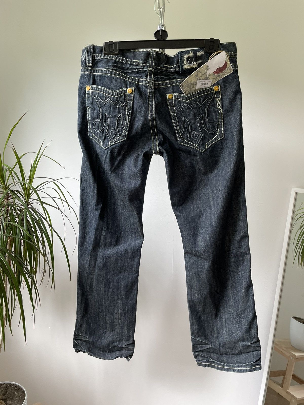 MEK Vintage Mek Denim denim blue jeans Size US 38 / EU 54 - 11 Thumbnail