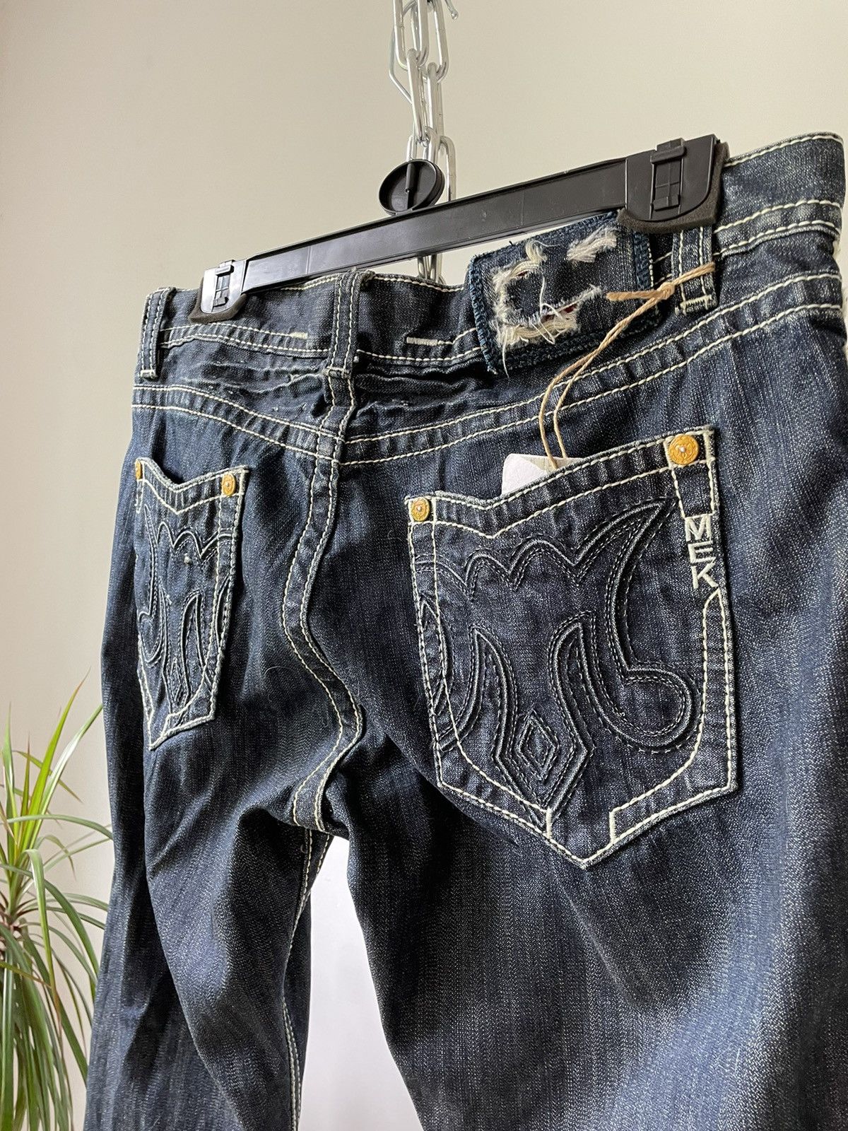 MEK Vintage Mek Denim denim blue jeans Size US 38 / EU 54 - 13 Thumbnail