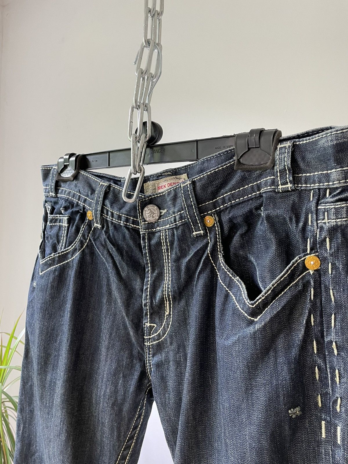 MEK Vintage Mek Denim denim blue jeans Size US 38 / EU 54 - 9 Thumbnail