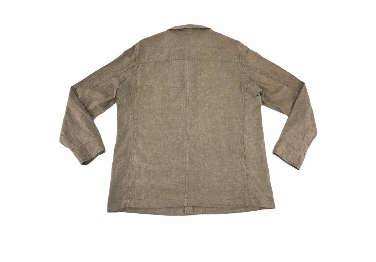 Japanese Brand × Vintage Uniqlo Work wear Shirt Button Up Double Pocket Style Size US XL / EU 56 / 4 - 2 Thumbnail