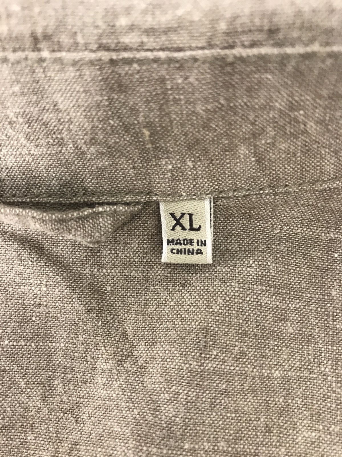 Japanese Brand × Vintage Uniqlo Work wear Shirt Button Up Double Pocket Style Size US XL / EU 56 / 4 - 7 Thumbnail