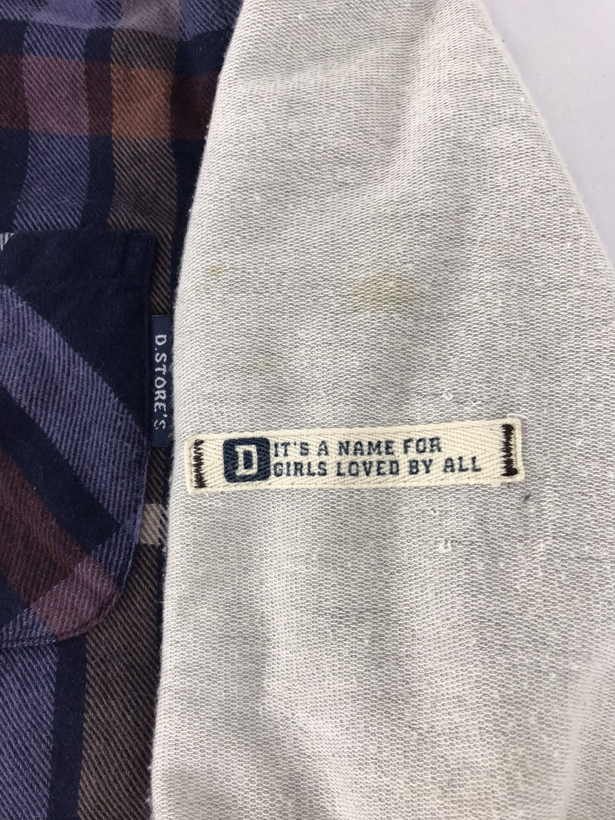 Flannel × Japanese Brand Drug Store’s Padded Flannel Sherpa Inner Button Down Size XL / US 12-14 / IT 48-50 - 8 Thumbnail