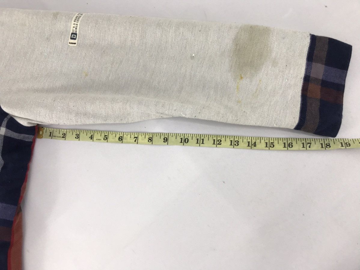 Flannel × Japanese Brand Drug Store’s Padded Flannel Sherpa Inner Button Down Size XL / US 12-14 / IT 48-50 - 13 Thumbnail