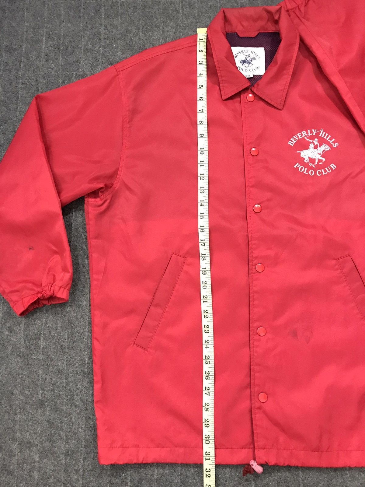 Beverly Hills Polo Club × Vintage Vintage Beverly Hills Polo Club Windbreaker Hoodies Jacket Size US XXL / EU 58 / 5 - 9 Thumbnail