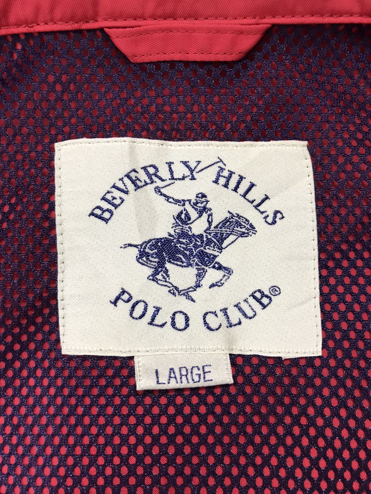Beverly Hills Polo Club × Vintage Vintage Beverly Hills Polo Club Windbreaker Hoodies Jacket Size US XXL / EU 58 / 5 - 4 Thumbnail