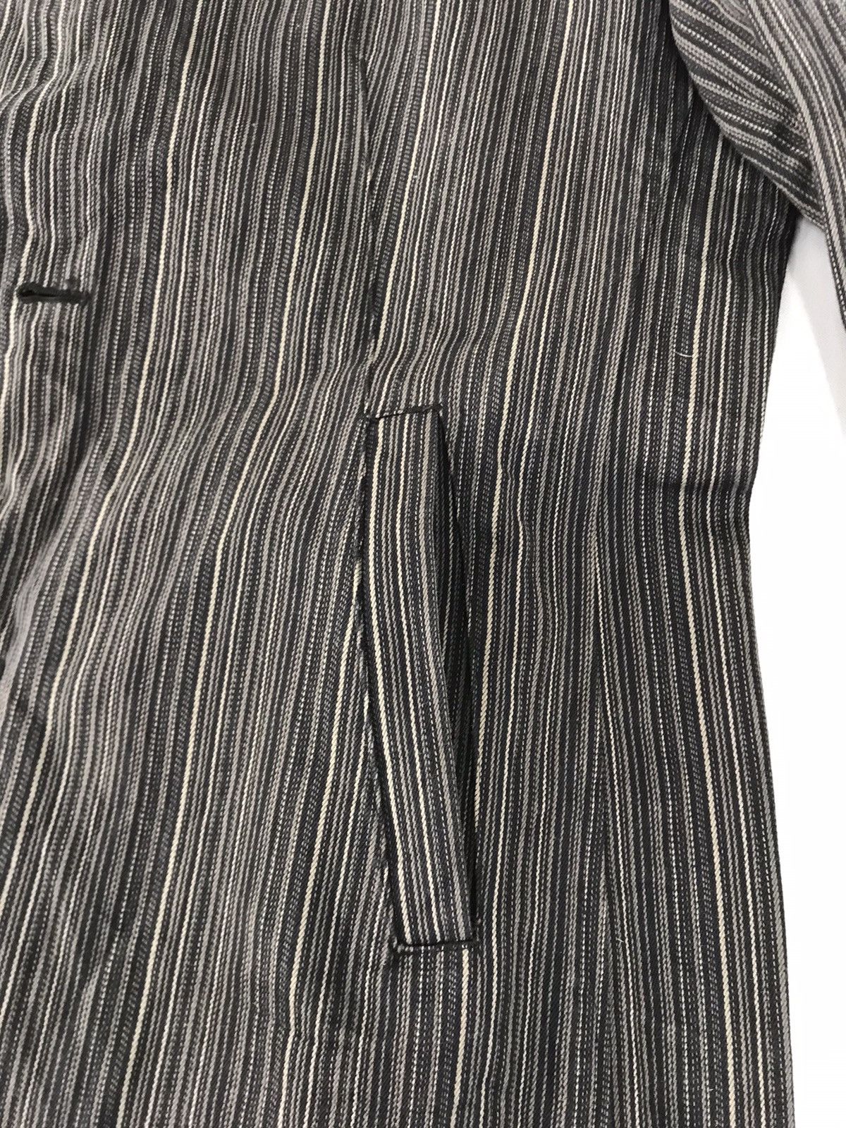 Japanese Brand T.S.U Far East Jacket Coat Striped Design Size L Size US L / EU 52-54 / 3 - 9 Thumbnail
