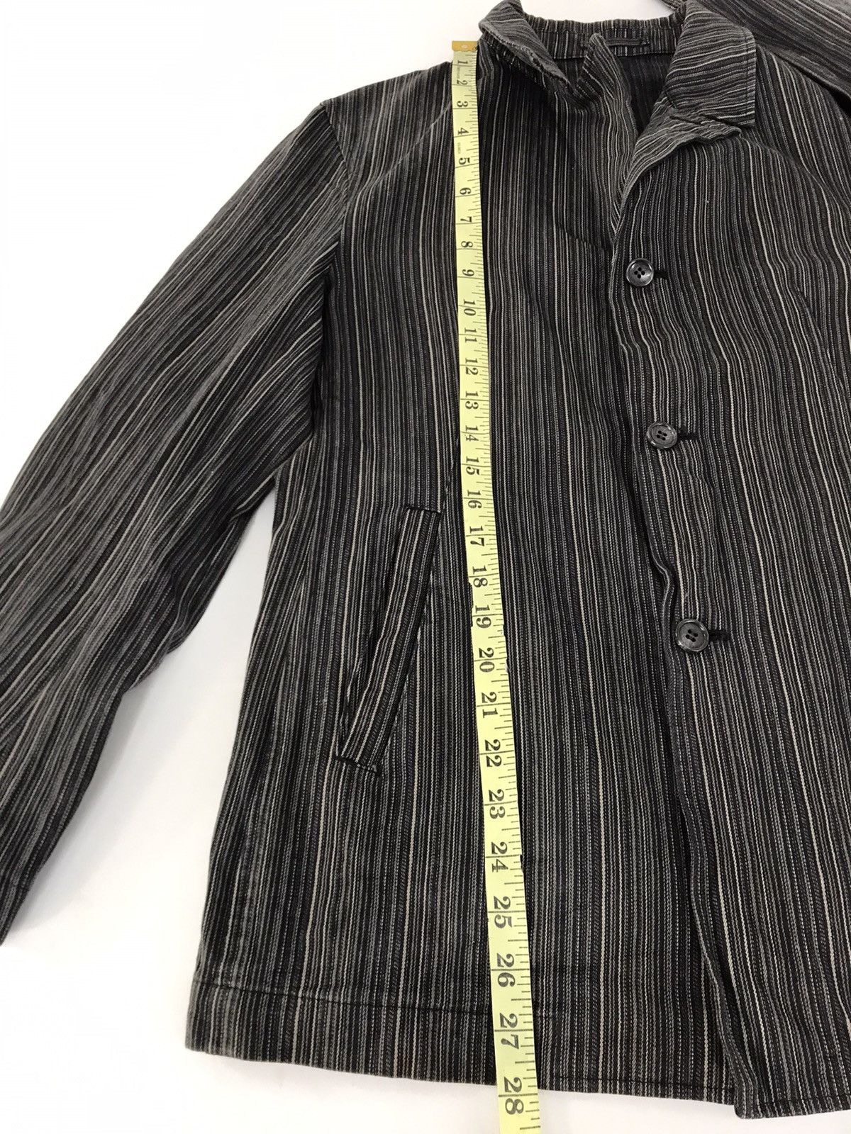 Japanese Brand T.S.U Far East Jacket Coat Striped Design Size L Size US L / EU 52-54 / 3 - 12 Thumbnail