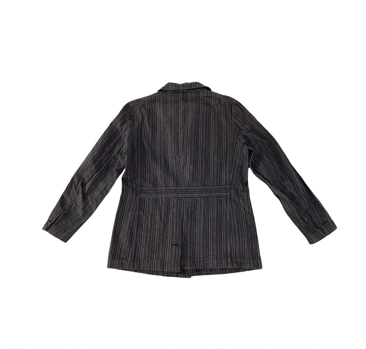 Japanese Brand T.S.U Far East Jacket Coat Striped Design Size L Size US L / EU 52-54 / 3 - 2 Thumbnail