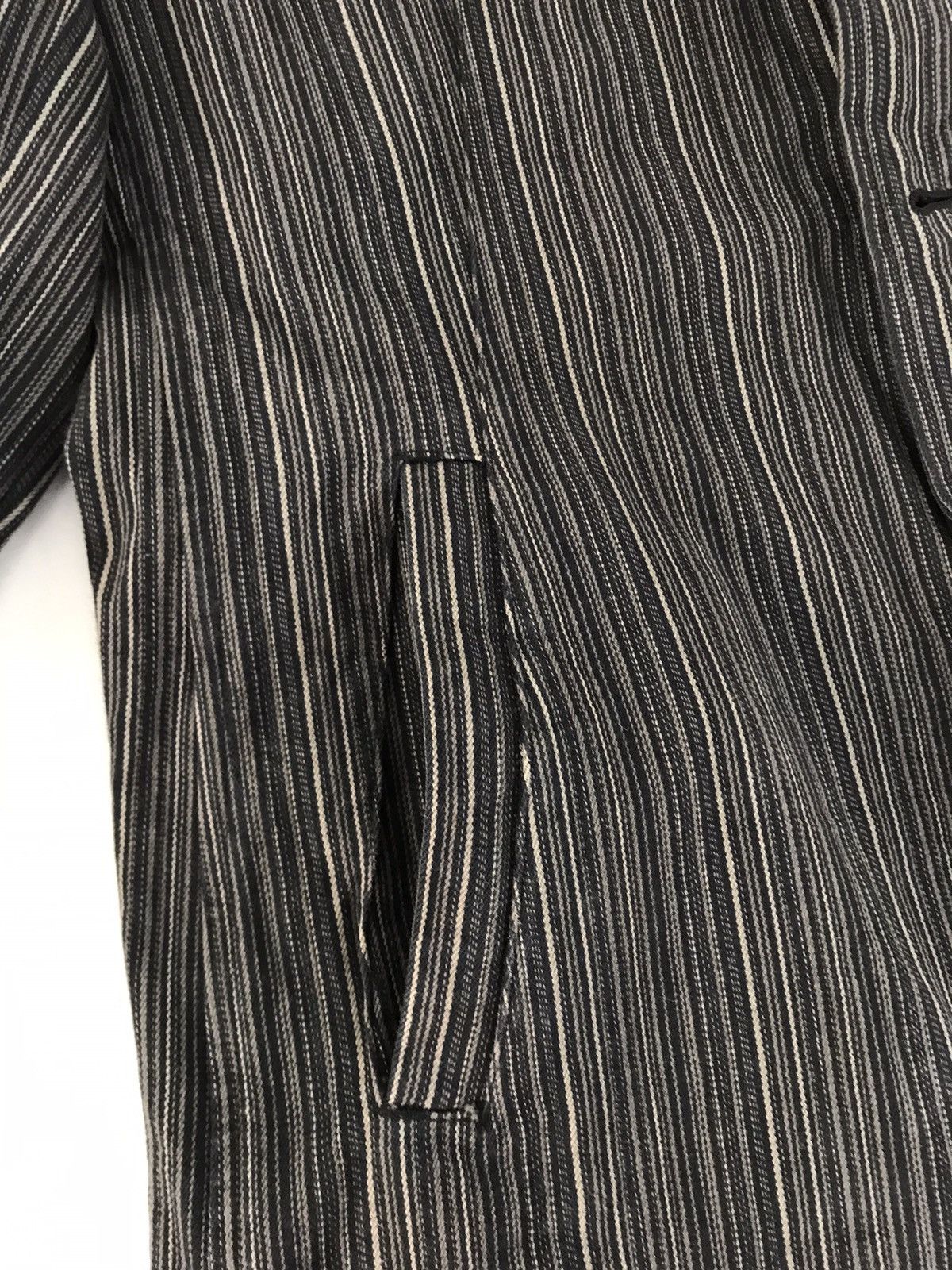 Japanese Brand T.S.U Far East Jacket Coat Striped Design Size L Size US L / EU 52-54 / 3 - 10 Thumbnail