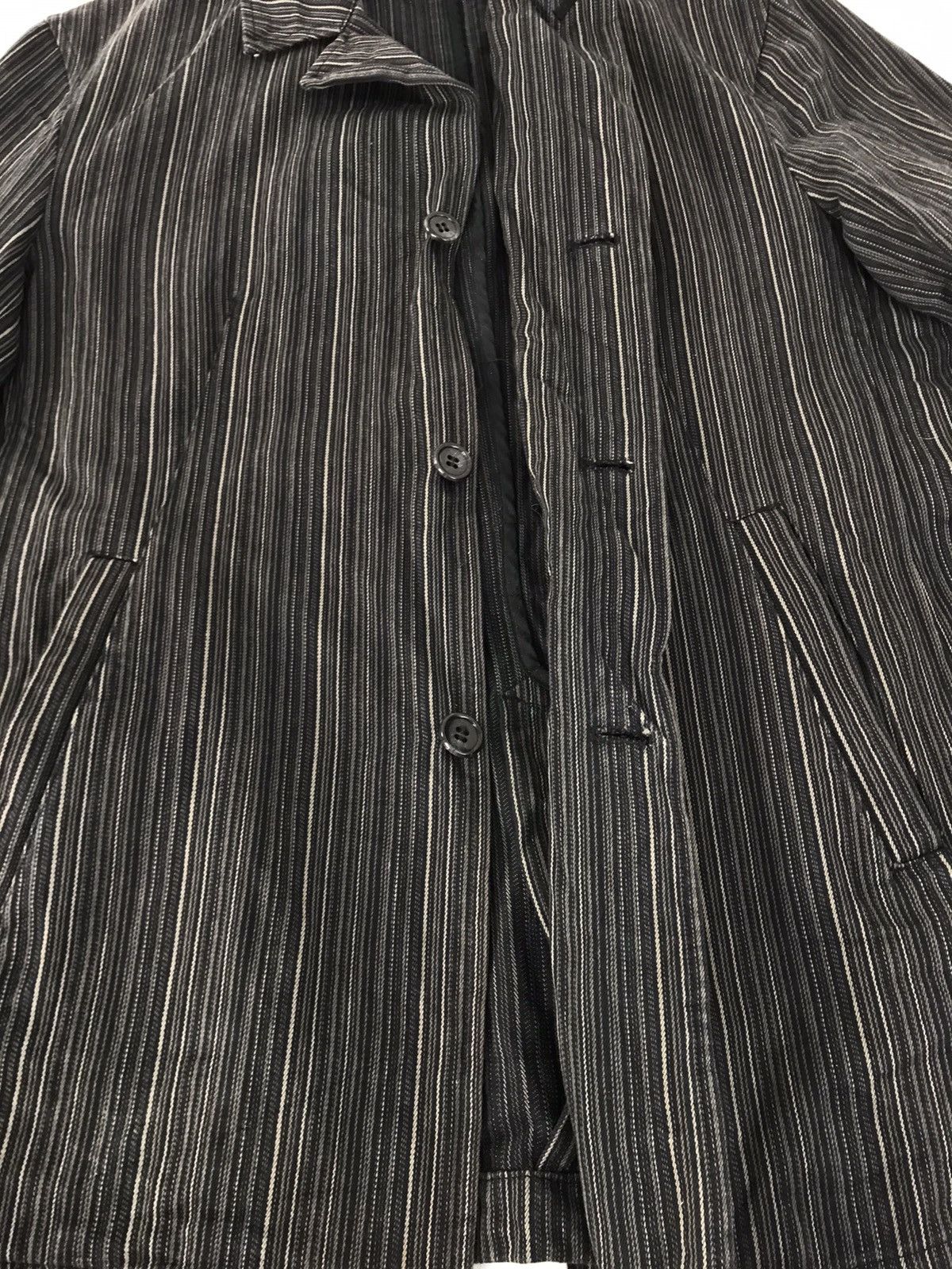 Japanese Brand T.S.U Far East Jacket Coat Striped Design Size L Size US L / EU 52-54 / 3 - 4 Thumbnail