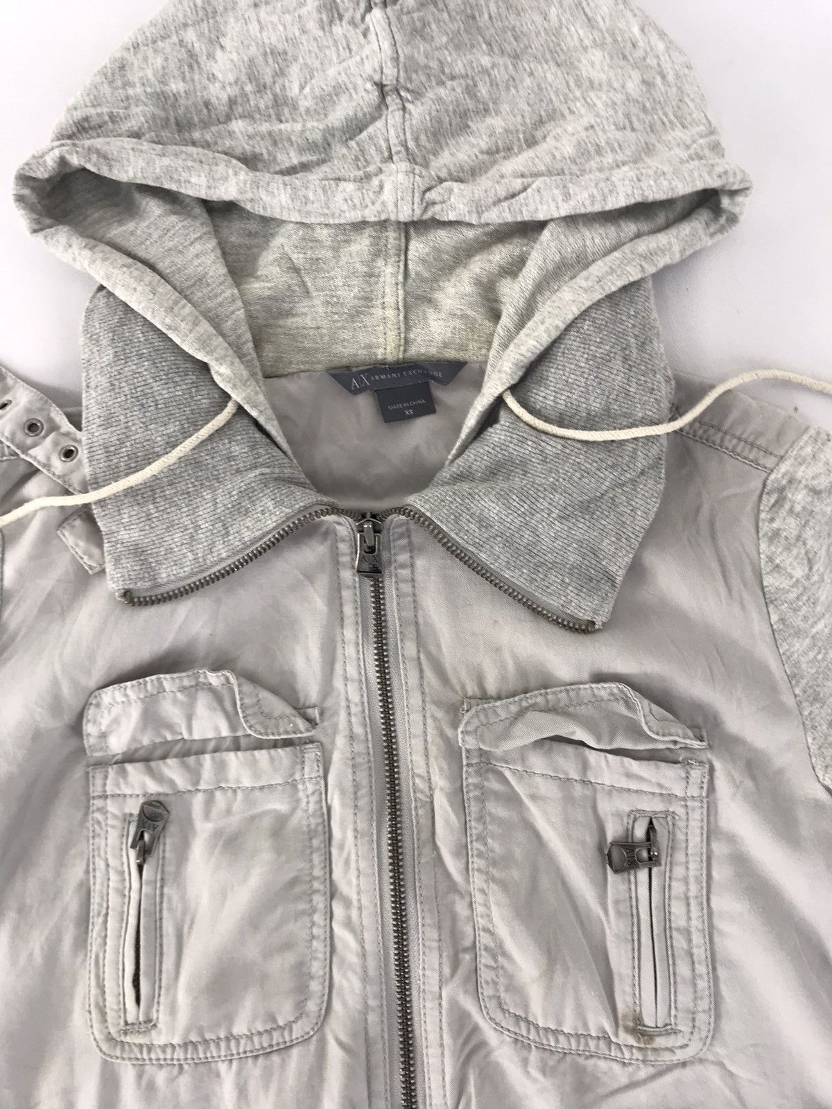 Armani Exchange Armani Exchange Jacket Hoodies Tactical Pocket Style Size XS / US 0-2 / IT 36-38 - 2 Thumbnail