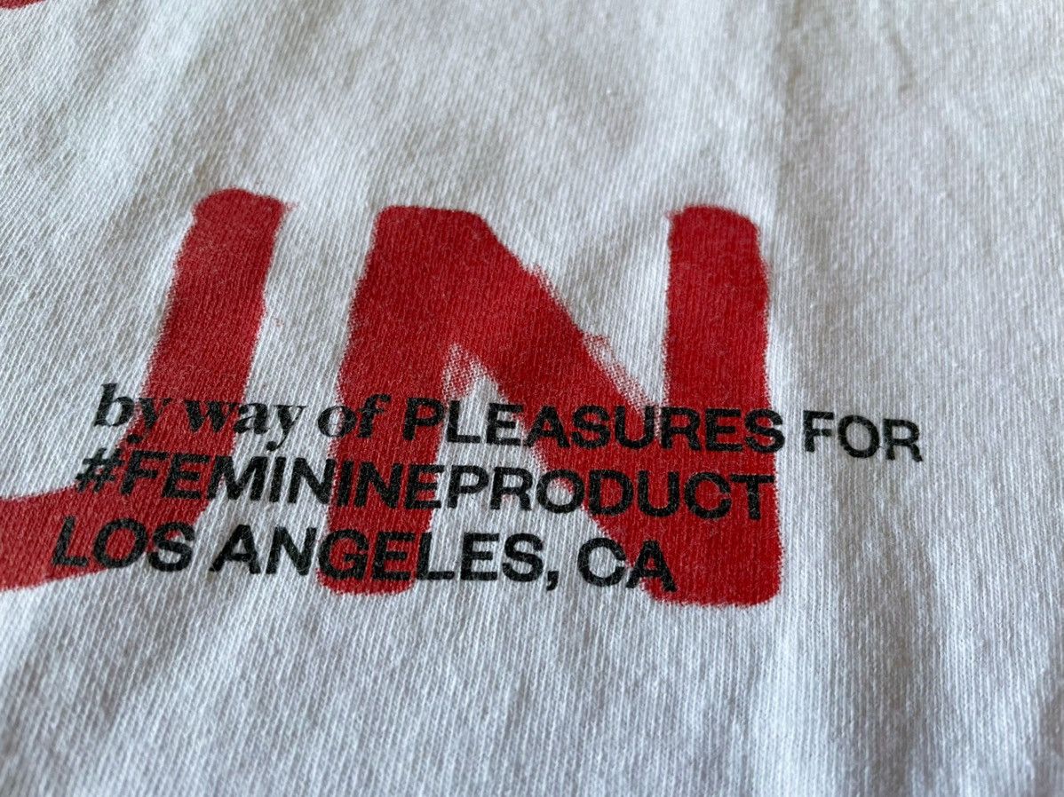 Pleasures XL Extra Large White A Girl is A Gun Tee Shirt Merch Joy Red Size US XL / EU 56 / 4 - 3 Thumbnail