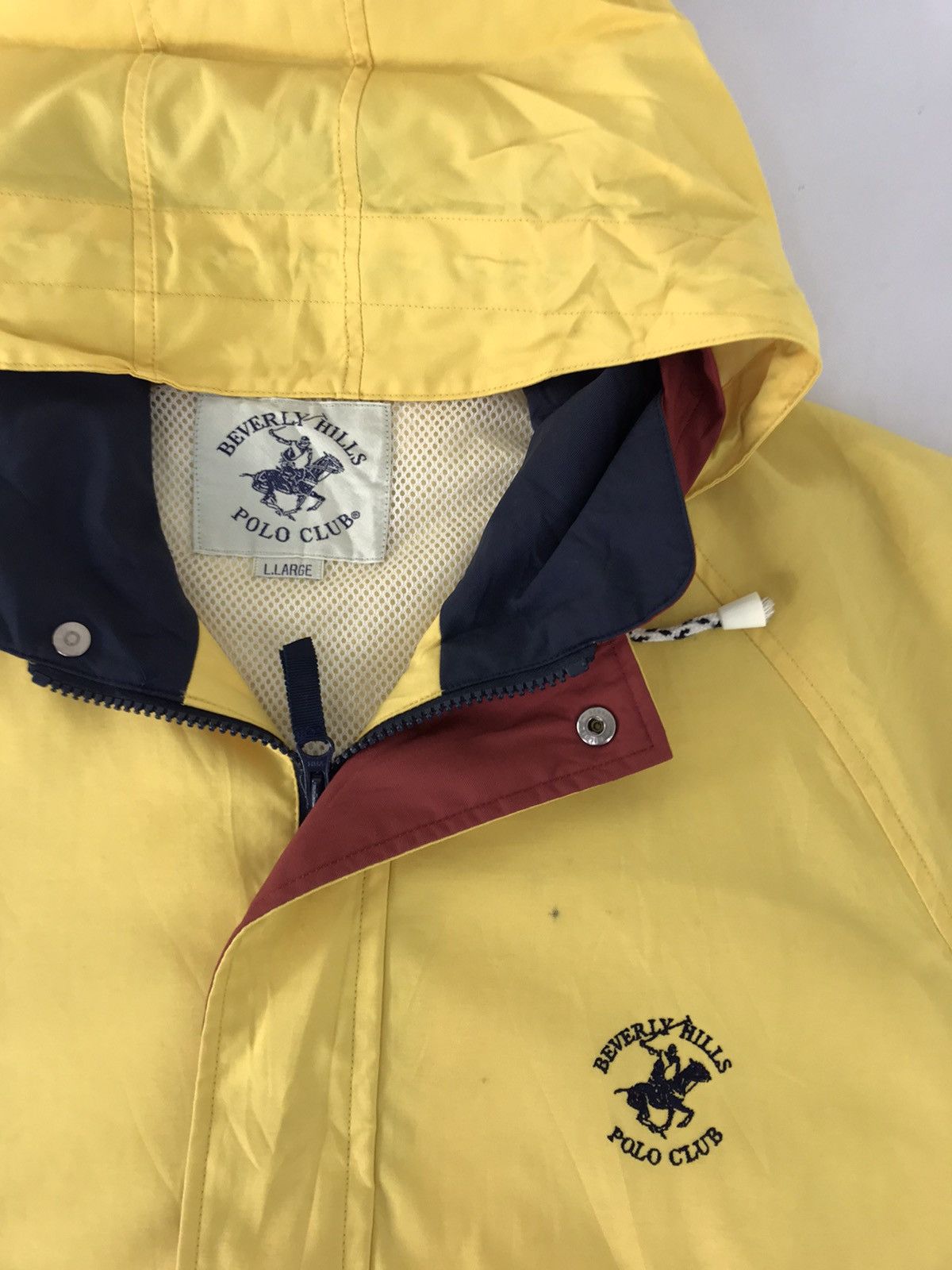 Beverly Hills Polo Club BHPC Beverly Hills Polo Club Windbreaker Jacket Zipper Size US L / EU 52-54 / 3 - 2 Thumbnail
