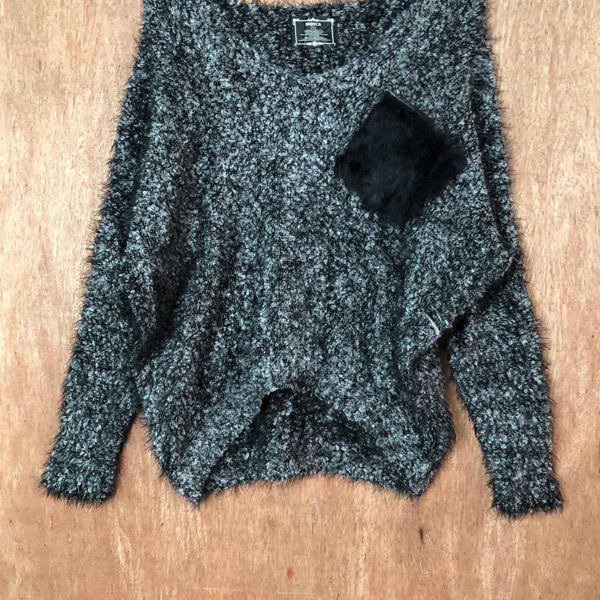 Homespun Knitwear Didyca Shag Shaggy Fur Mohair Knitwear #6462 Size US M / EU 48-50 / 2 - 3 Thumbnail