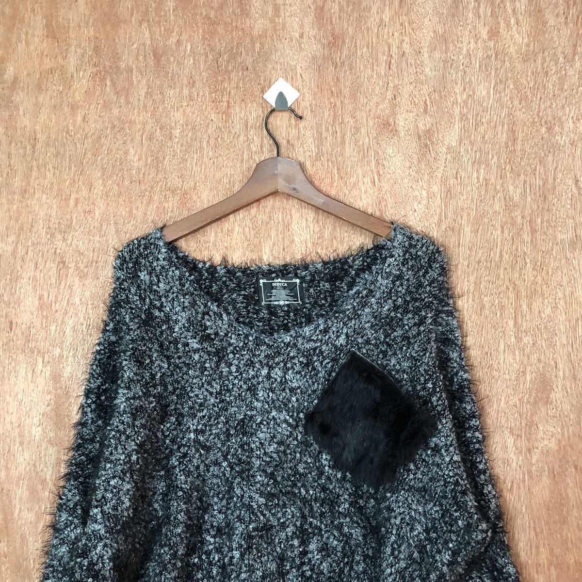 Homespun Knitwear Didyca Shag Shaggy Fur Mohair Knitwear #6462 Size US M / EU 48-50 / 2 - 2 Thumbnail