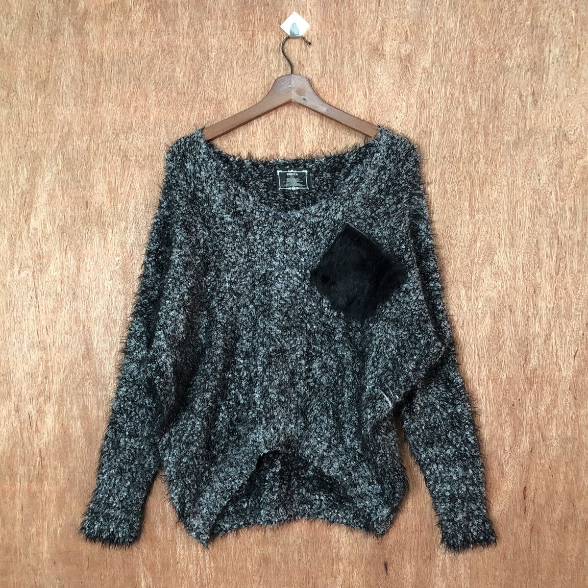 Homespun Knitwear Didyca Shag Shaggy Fur Mohair Knitwear #6462 Size US M / EU 48-50 / 2 - 1 Thumbnail