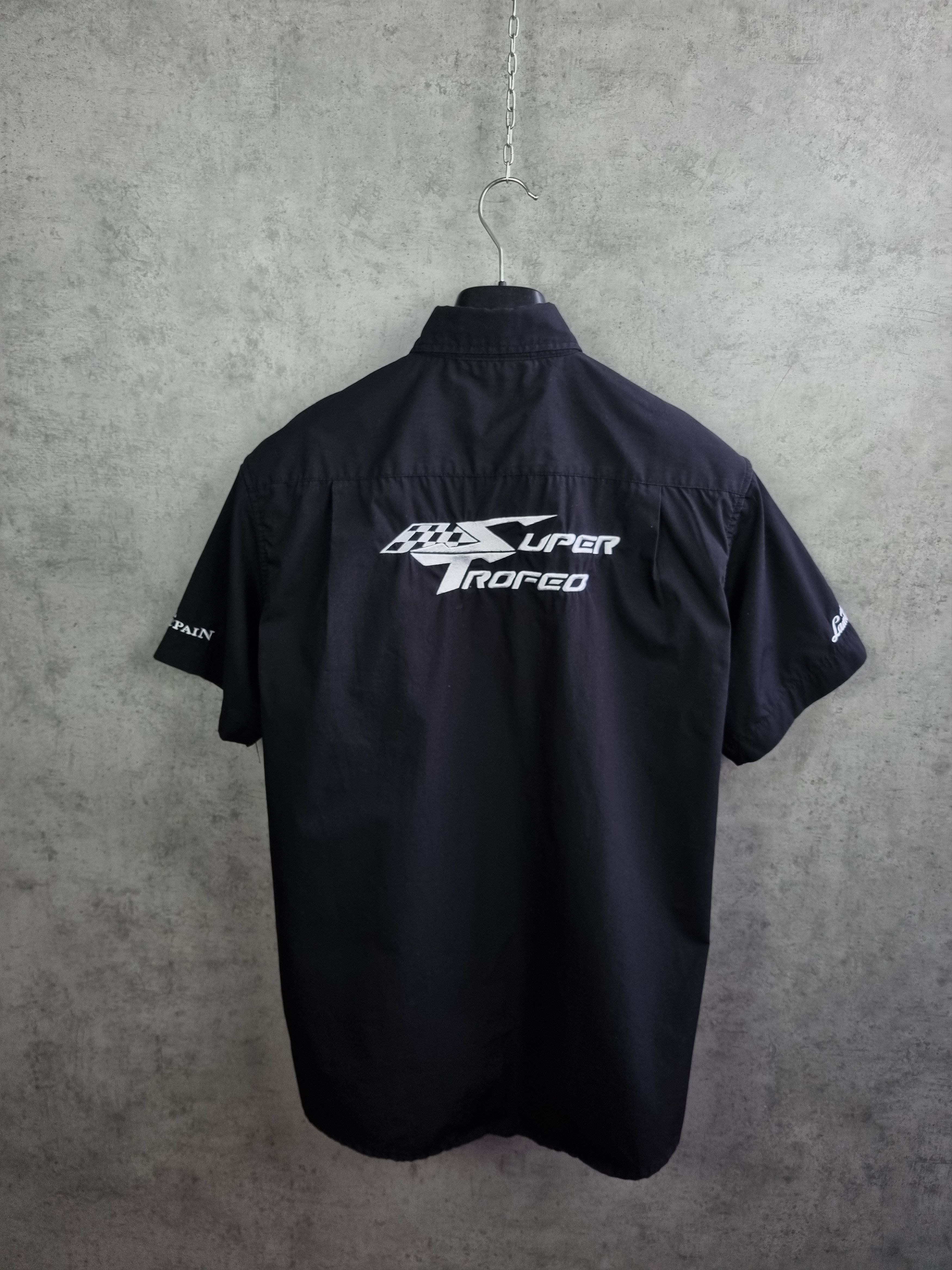 Lamborghini × NASCAR Very Rare Lamborghini RACING Buttons Shirt SUPREME Style Size US M / EU 48-50 / 2 - 6 Thumbnail
