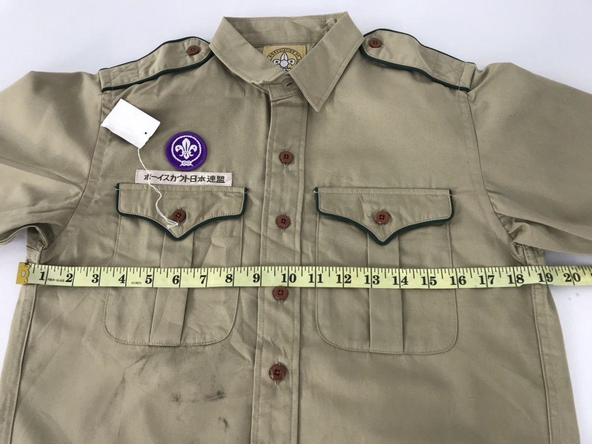 Uniform Wares Boy Scout Association Of Japan Shirt Double Pocket Patches Size US M / EU 48-50 / 2 - 8 Thumbnail