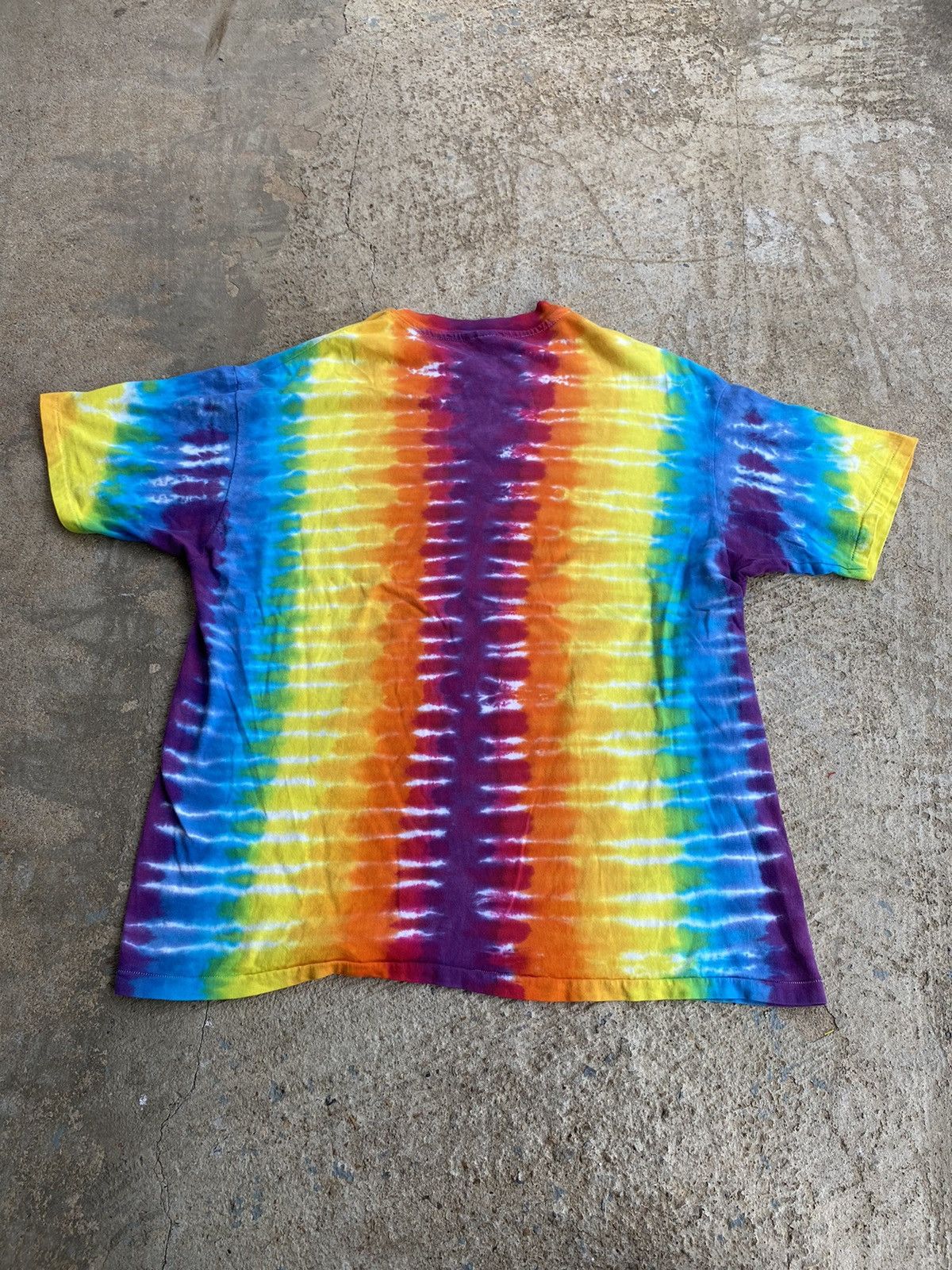 Microsoft × Vintage Vintage 90’s Microsoft Tie Dye Single Stitch Shirt Size US L / EU 52-54 / 3 - 7 Thumbnail