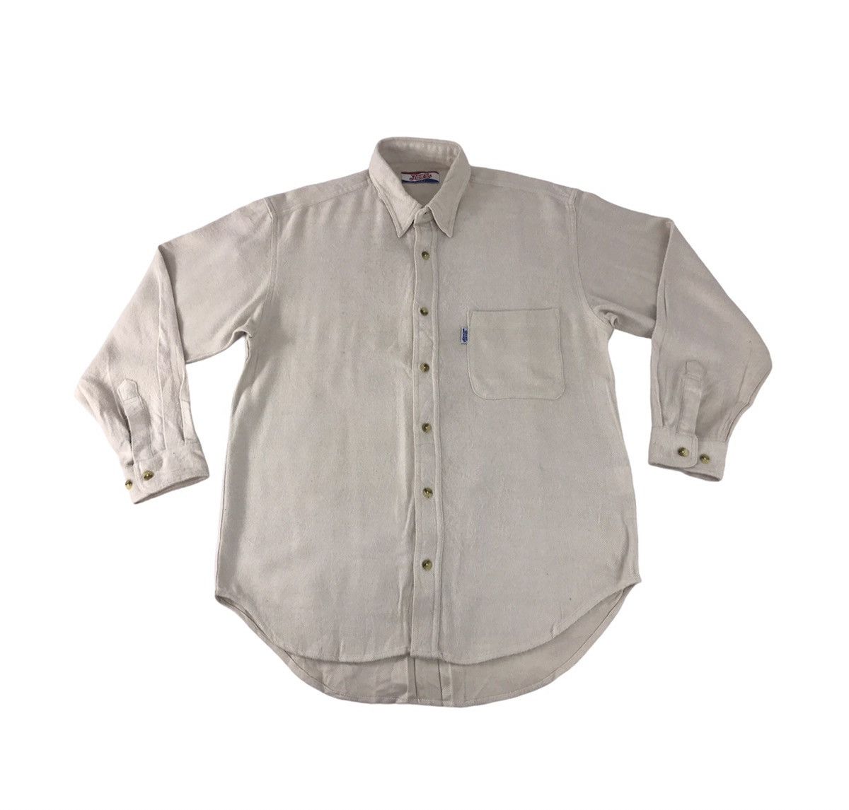Coca Cola × Pepsi Vintage 90s Pepsi Cola Plain Button Up Shirts Single Pocket Size US L / EU 52-54 / 3 - 1 Thumbnail