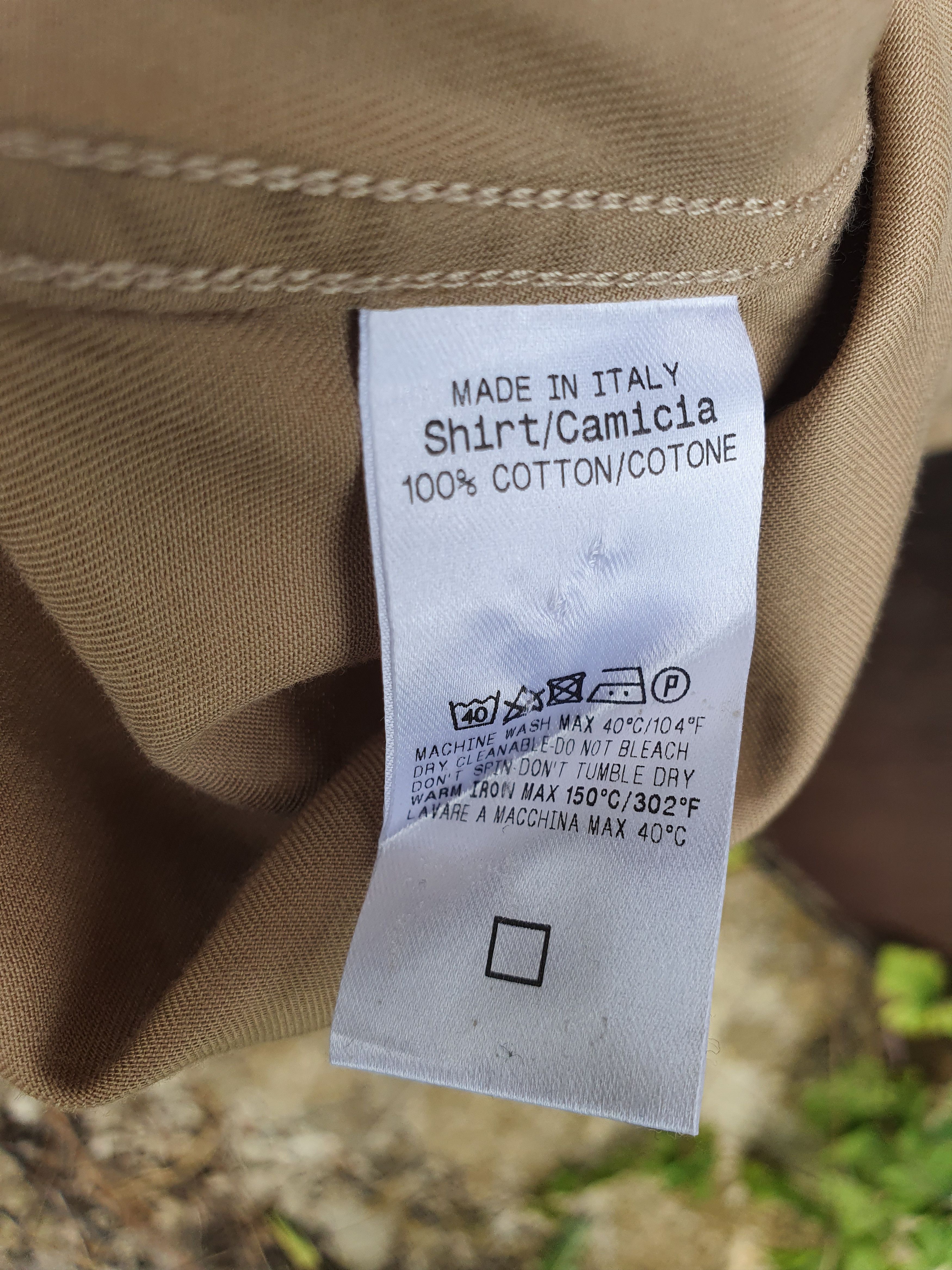 Gucci × Vintage 1997 GUCCI by Tom Ford Military Shirt Made in Italy Size US M / EU 48-50 / 2 - 13 Thumbnail