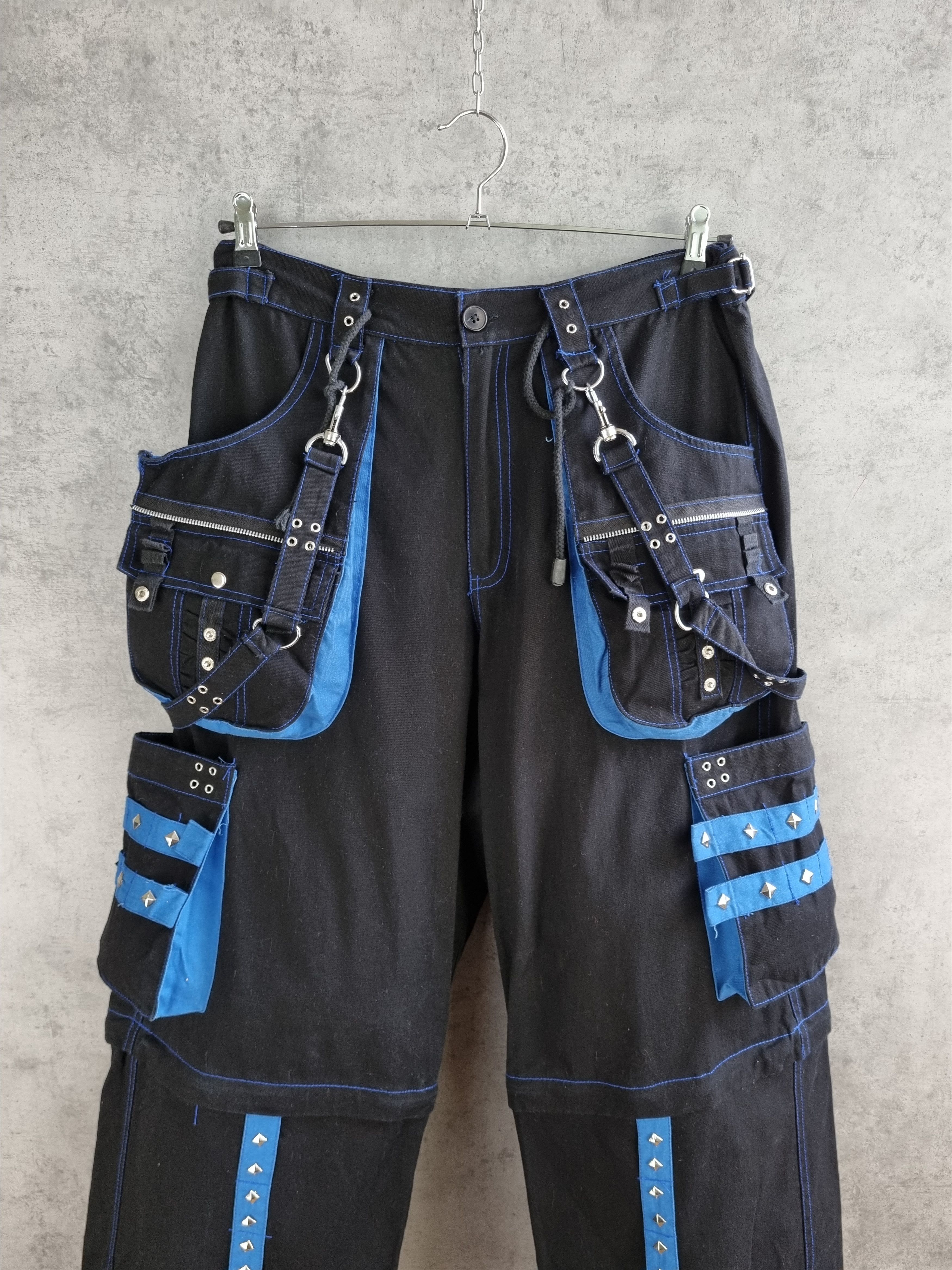 Japanese Brand Rare Dead Threads Parachute Punk Pants Size US 33 - 4 Thumbnail