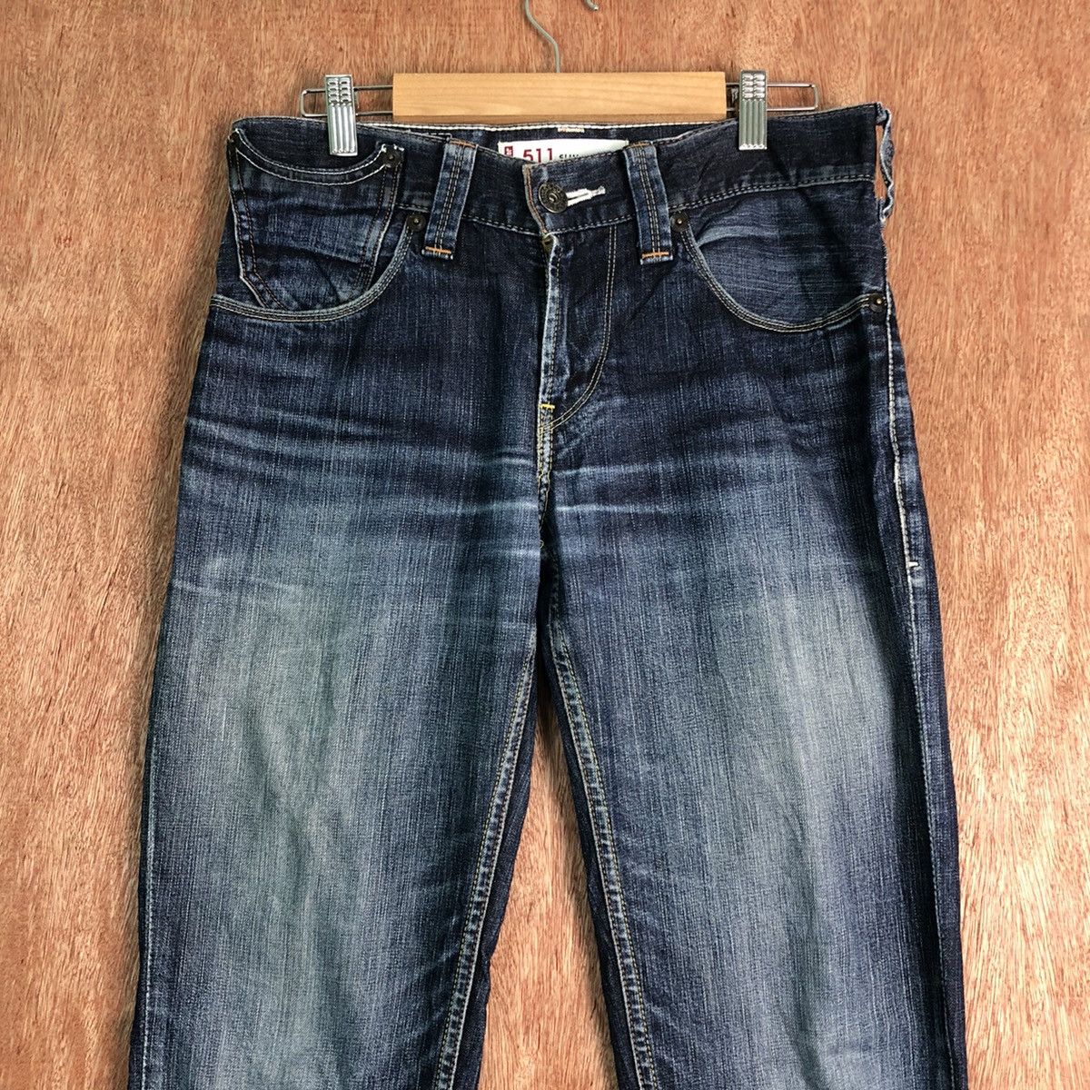 Levi's DLL 511 Levi's Strauss Vintage Blue Denim Jeans Pants #c125 Size US 30 / EU 46 - 2 Thumbnail