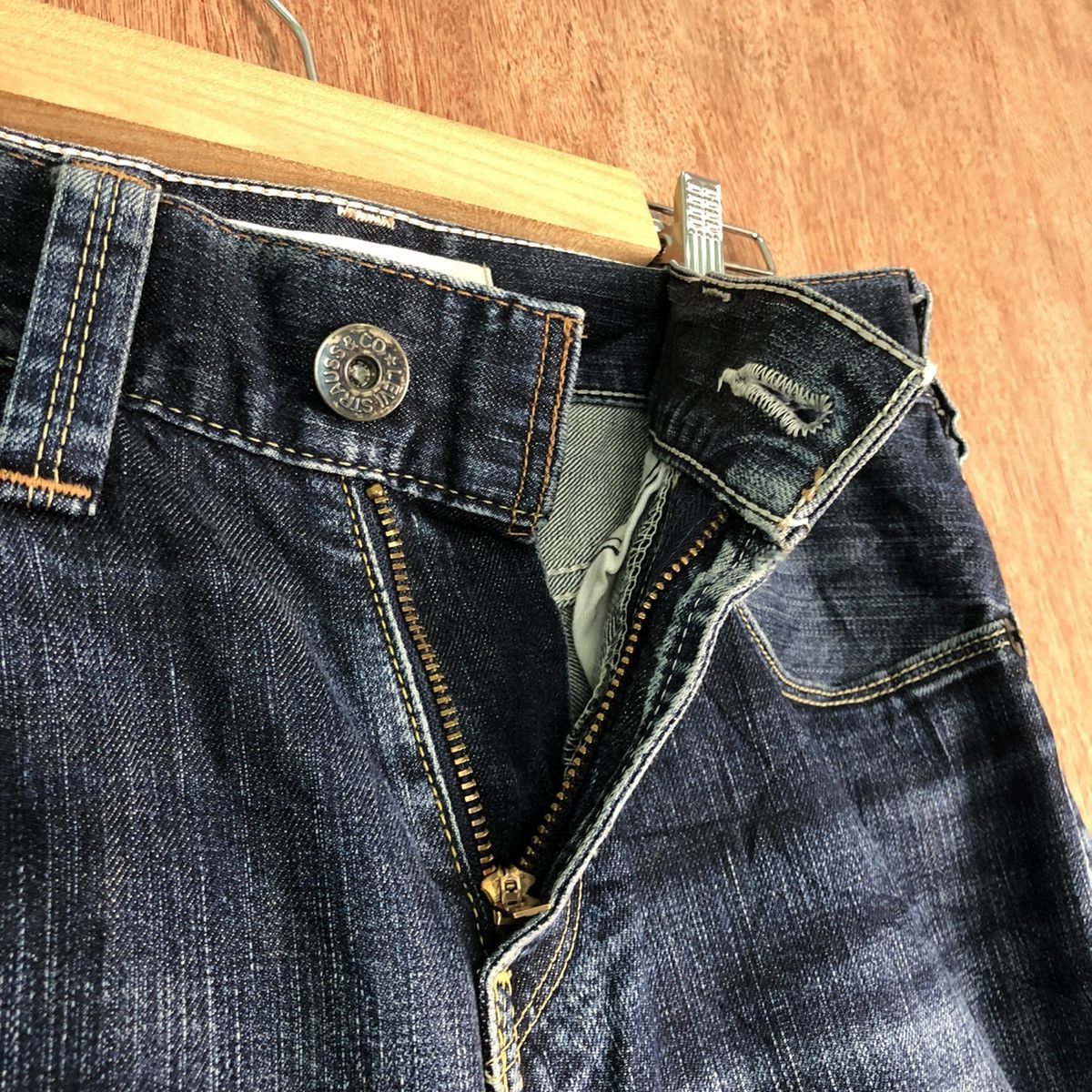 Levi's DLL 511 Levi's Strauss Vintage Blue Denim Jeans Pants #c125 Size US 30 / EU 46 - 5 Thumbnail