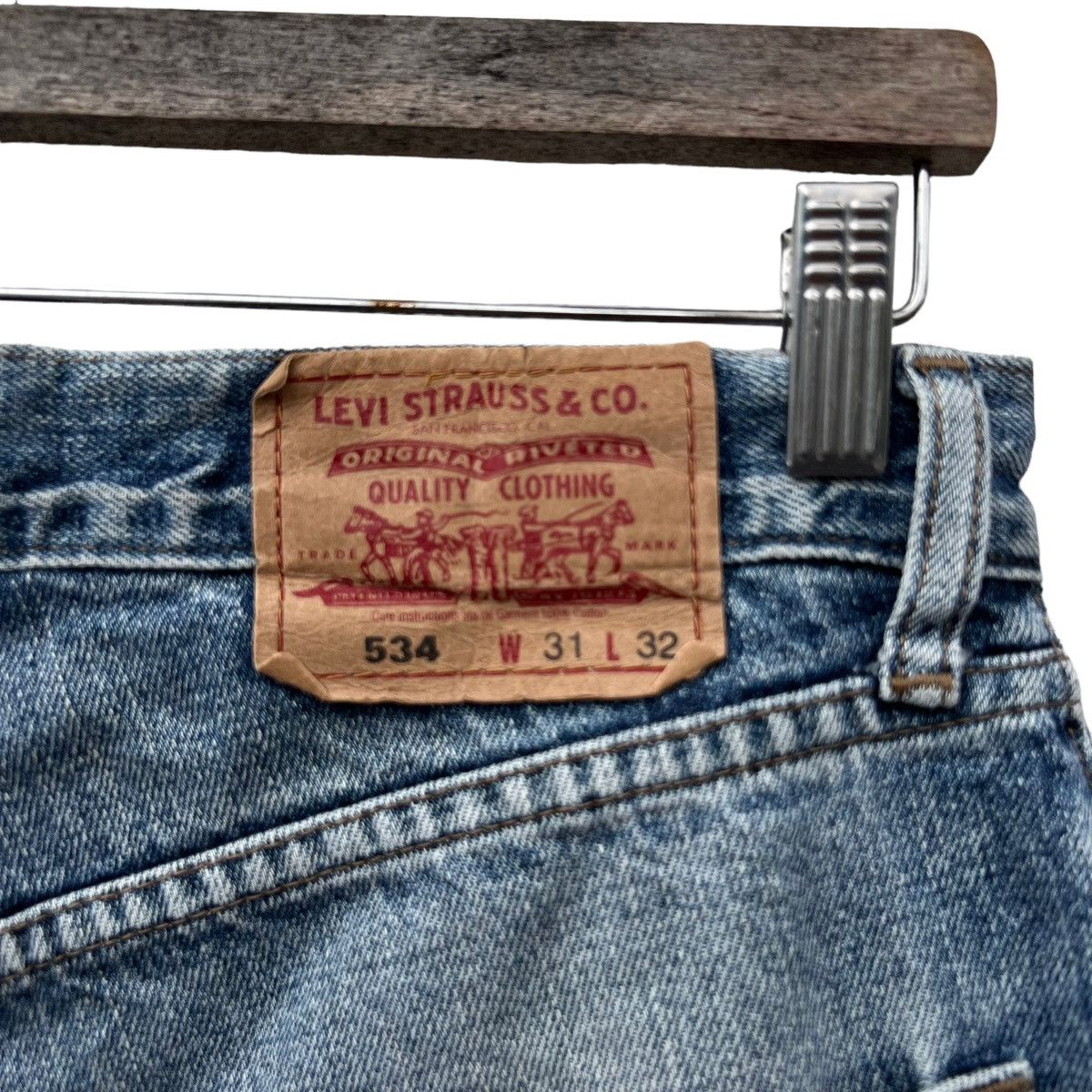 Levi's VINTAGE LEVI’S JEANS DENIM TROUSERS Size US 34 / EU 50 - 12 Thumbnail