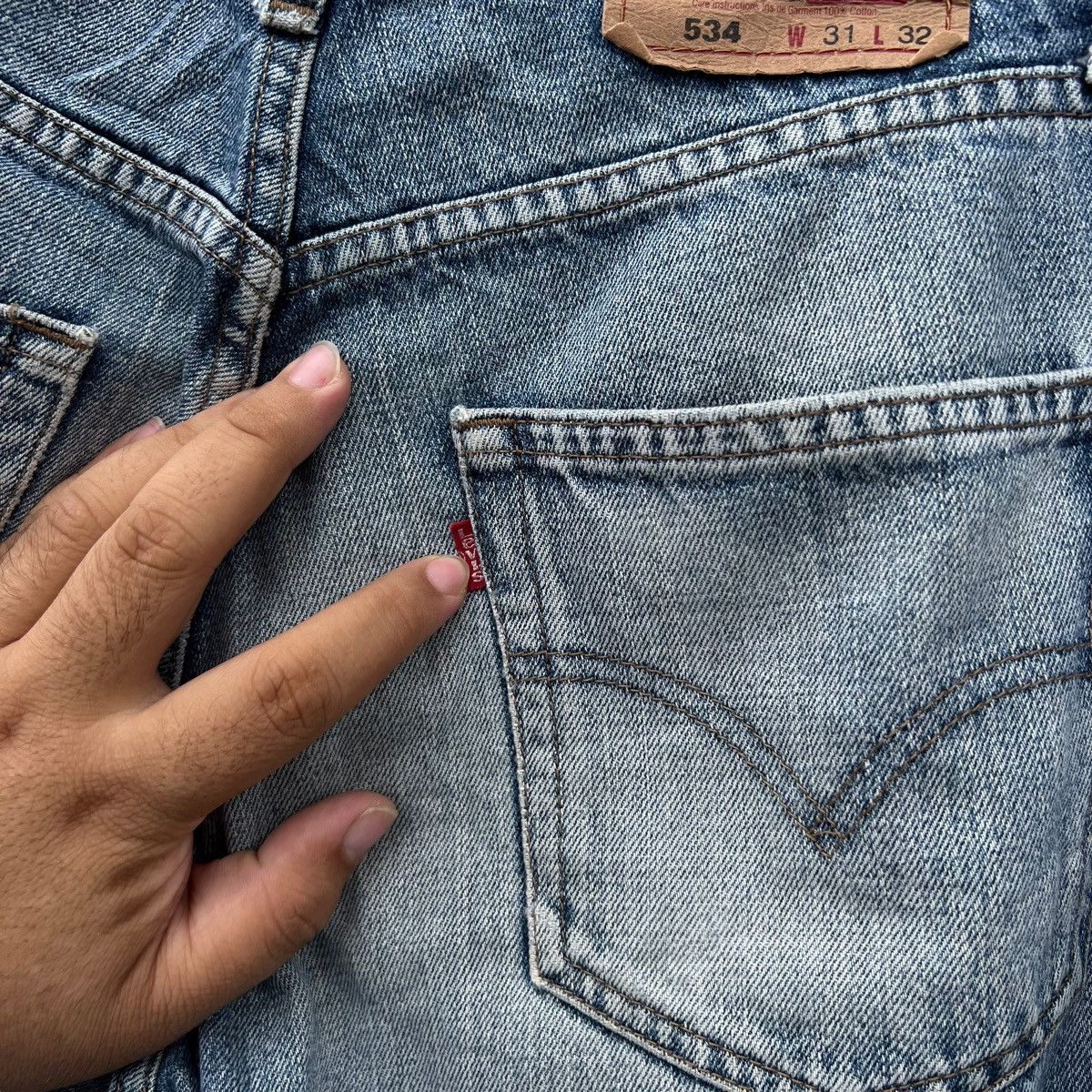 Levi's VINTAGE LEVI’S JEANS DENIM TROUSERS Size US 34 / EU 50 - 8 Thumbnail
