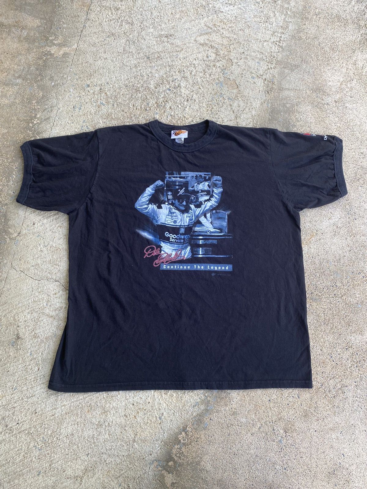 NASCAR × Vintage Vintage 90’s Dale Earnhardt Racing NASCAR Ringer Shirt Size US XXL / EU 58 / 5 - 1 Thumbnail