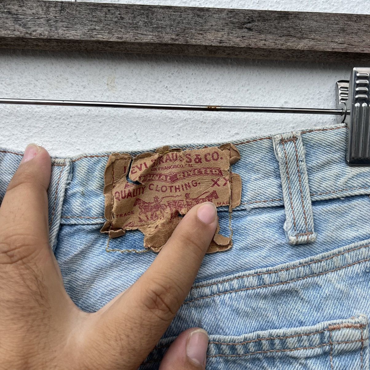 Levi's VINTAGE LEVI’S JEANS DENIM FULL PRINT SUN FLOWERS Size 30" / US 8 / IT 44 - 12 Thumbnail