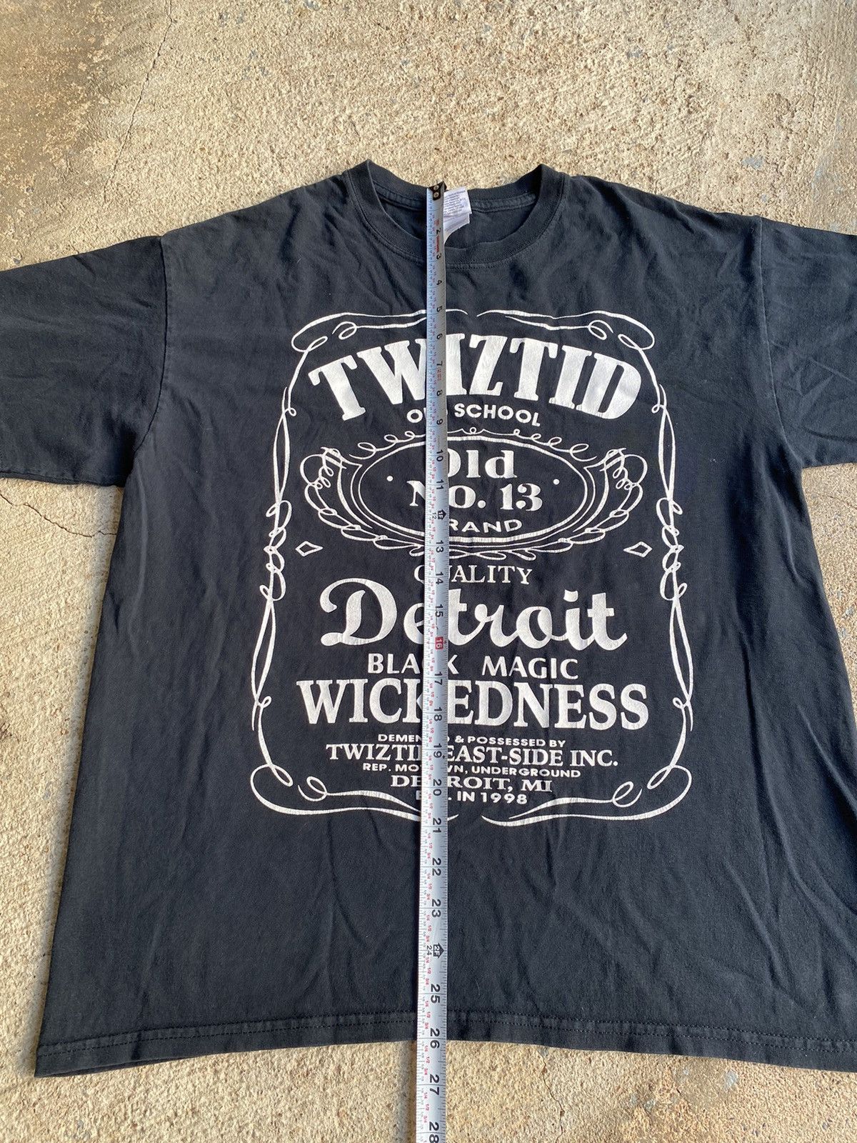 Band Tees × Vintage Vintage Y2K Twizted ICP Juggalo Jack Danials Parody Shirt Size US L / EU 52-54 / 3 - 9 Thumbnail