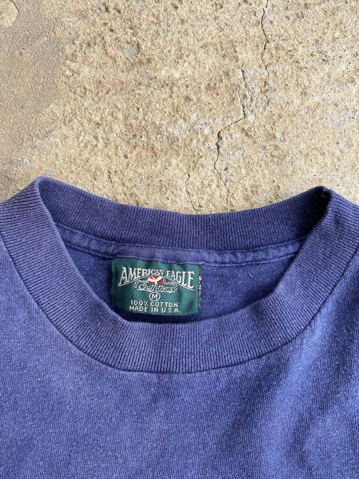 American Eagle Outfitters × Vintage Vintage 90’s American Eagle Wolf Nature Shirt Size US M / EU 48-50 / 2 - 3 Thumbnail
