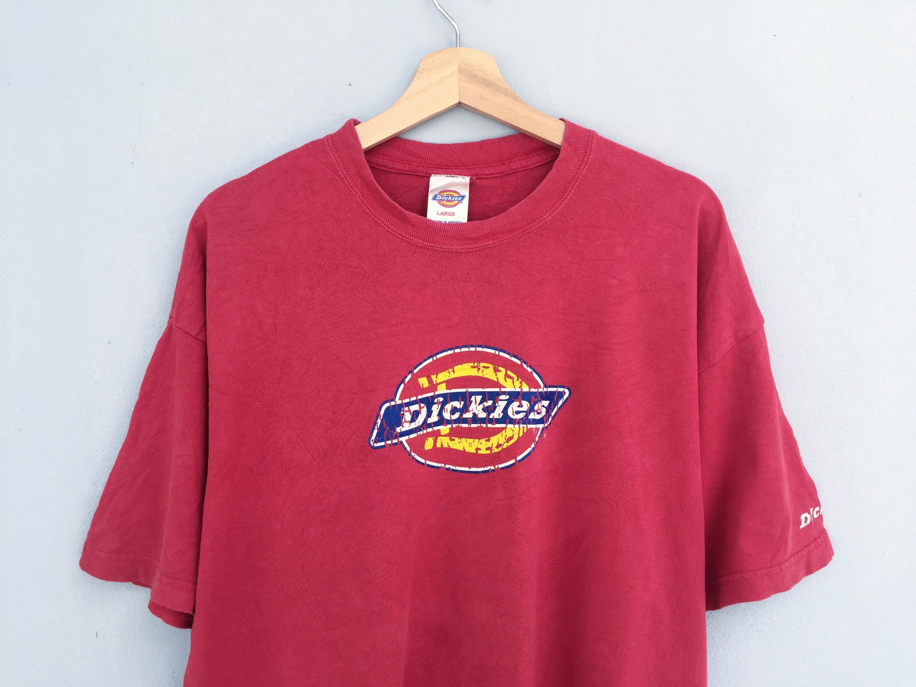 Dickies Rare Vintage 90s Dickies Tees / Big logo spellout Size US L / EU 52-54 / 3 - 2 Thumbnail