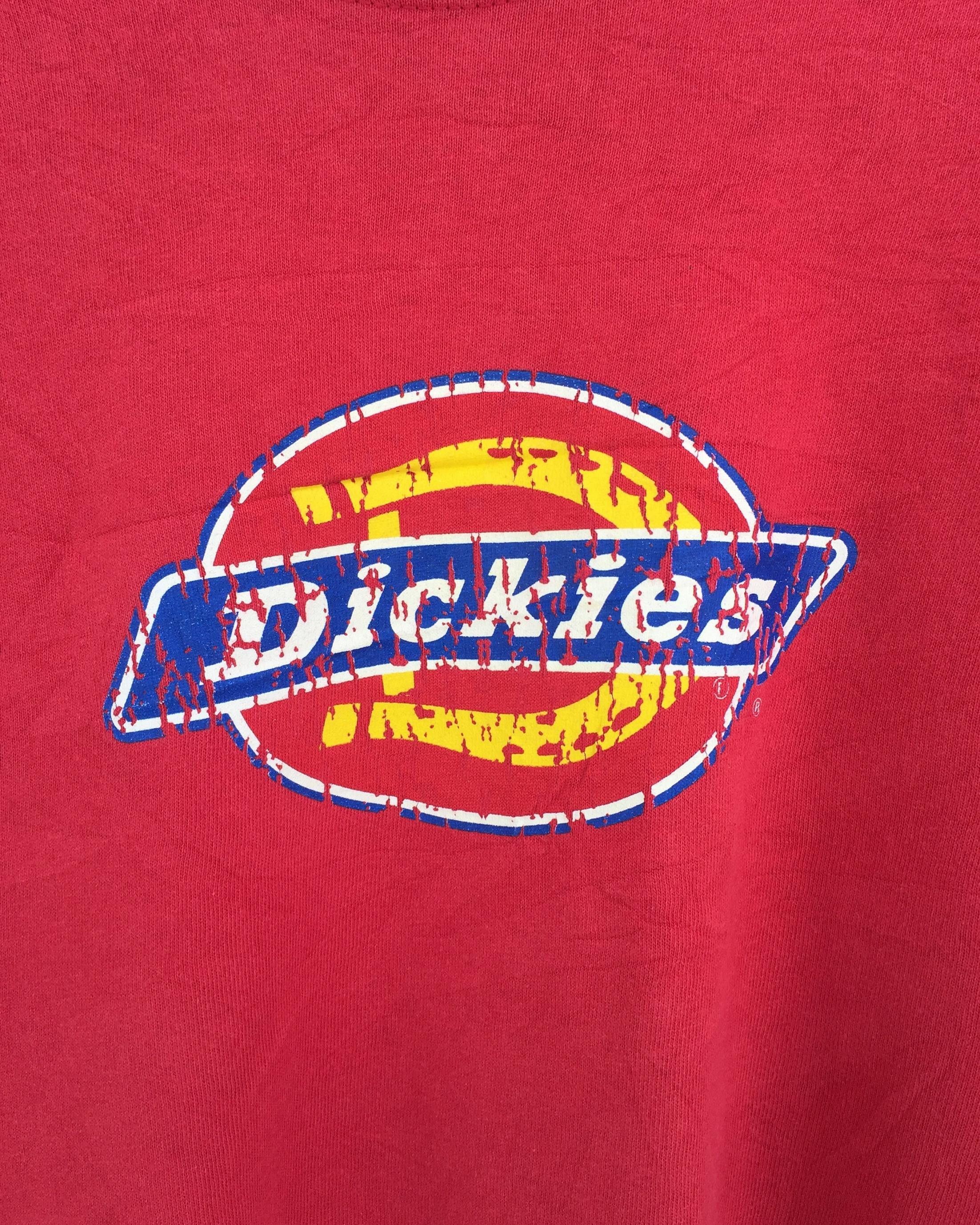 Dickies Rare Vintage 90s Dickies Tees / Big logo spellout Size US L / EU 52-54 / 3 - 3 Thumbnail